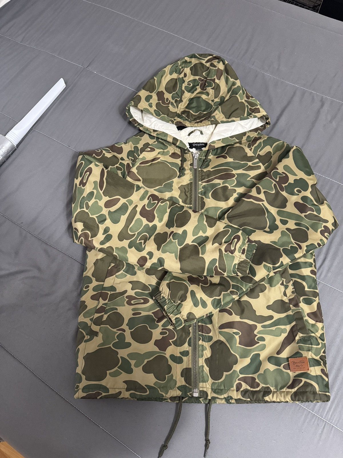 Brixton Duck Camo Brixton Jacket Size US S / EU 44-46 / 1 - 1 Thumbnail