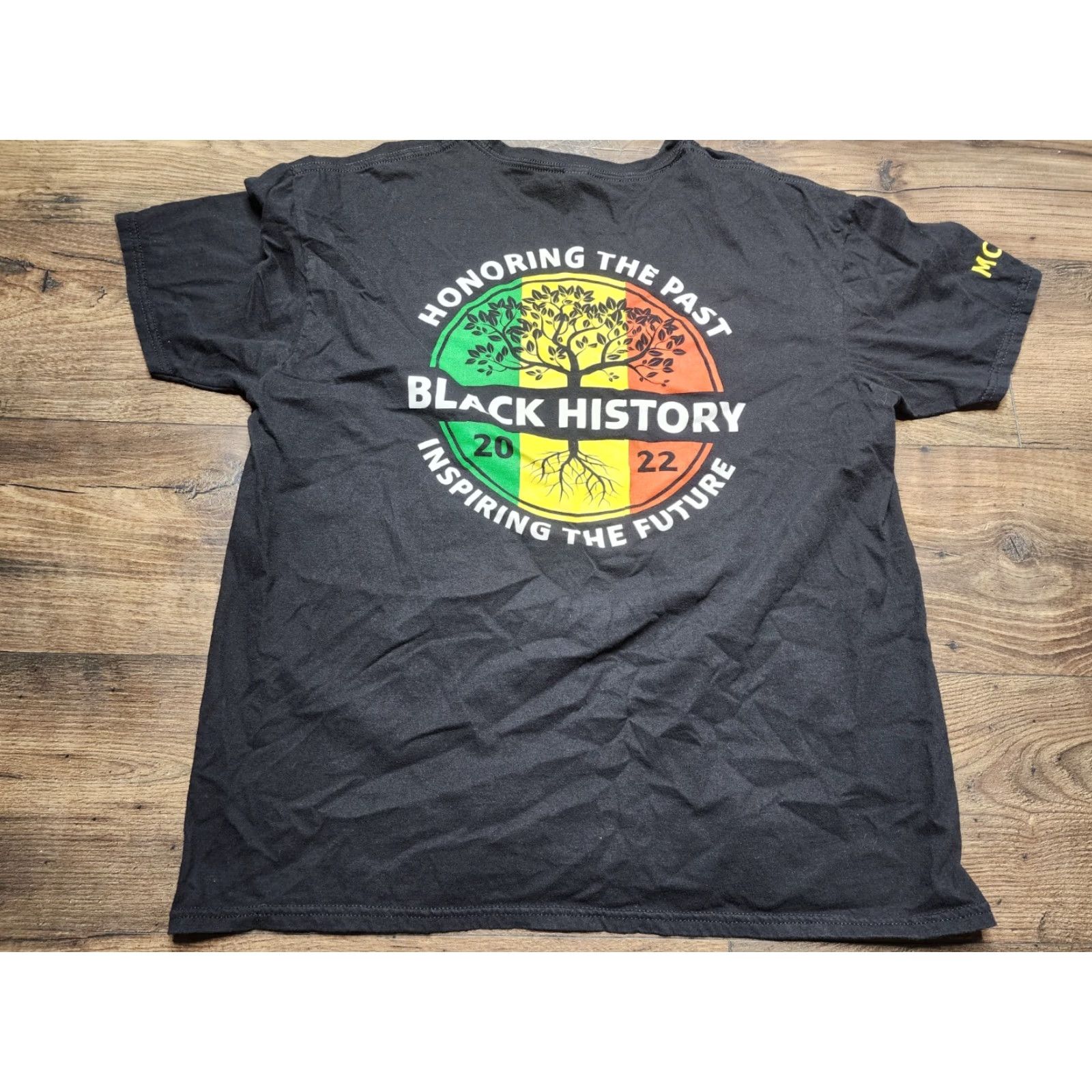 Gildan Martin Luther King Day I Have A Dream Black History MLK T Shirt L Mens Size US L / EU 52-54 / 3 - 2 Thumbnail