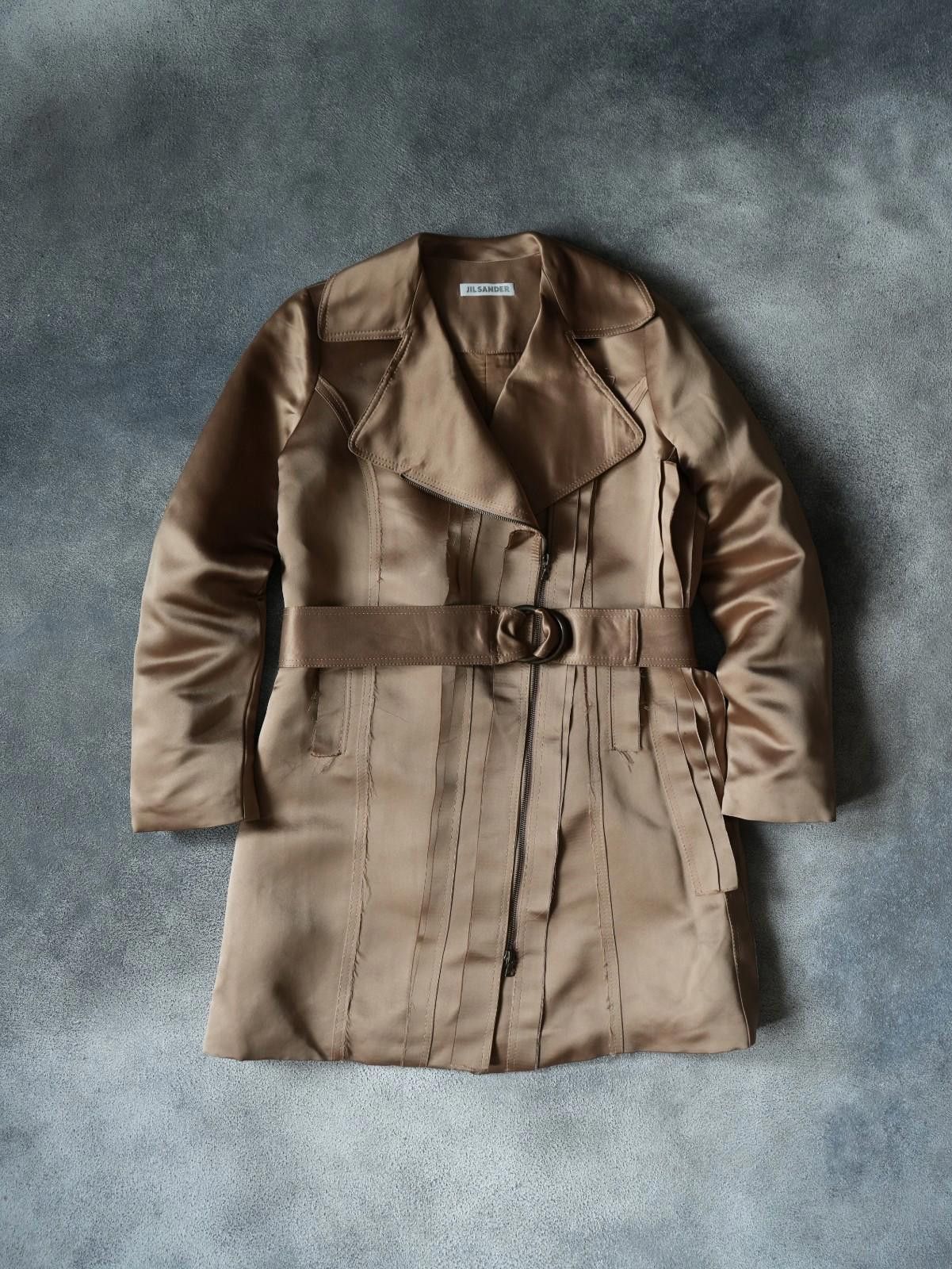 Jil Sander FW2009 Jil Sander By Raf Simons Distressed Asymmetric Coat Size S / US 4 / IT 40 - 1 Thumbnail