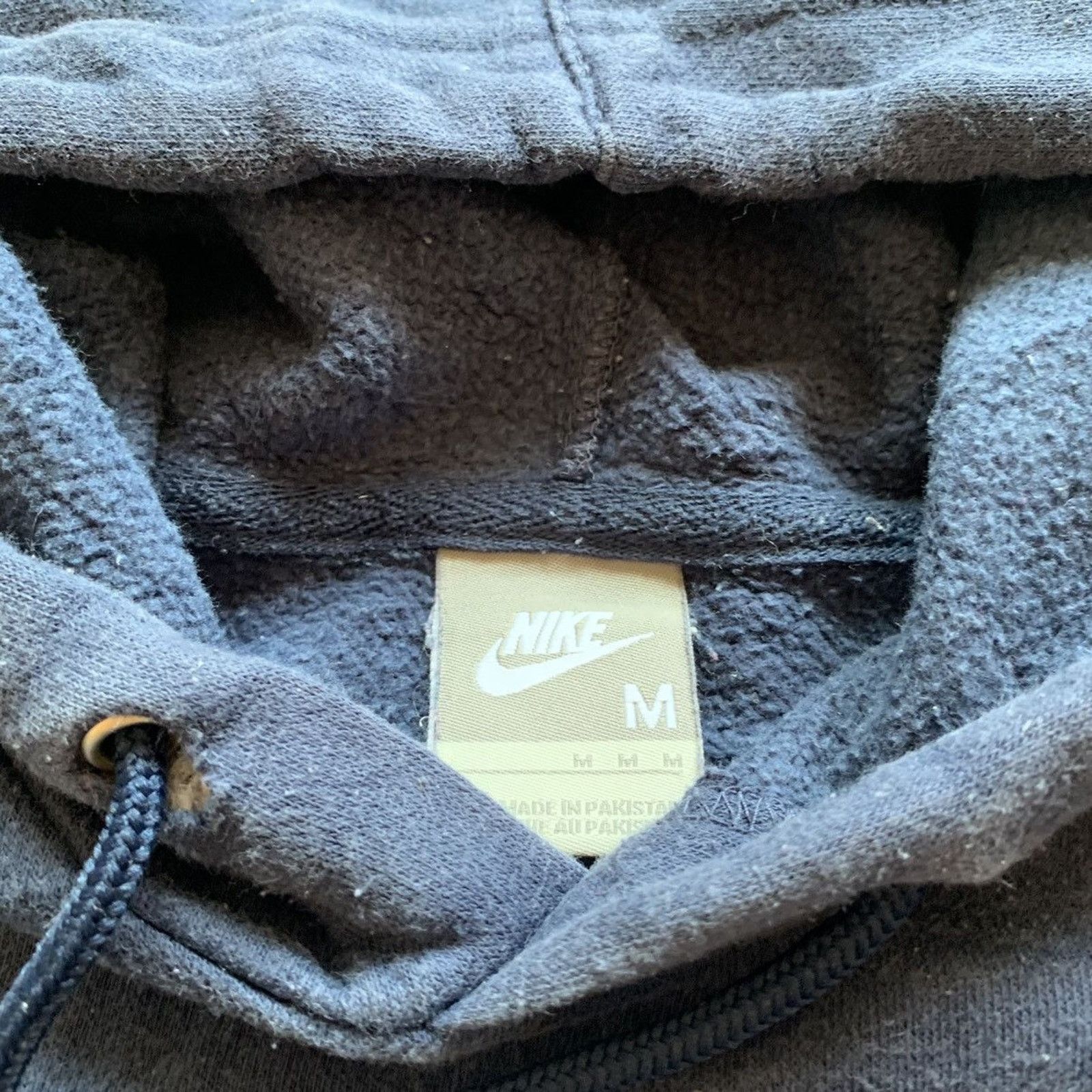 Nike Vintage Nike Sportswear Swoosh Graphic Hoodie Medium Navy Size US M / EU 48-50 / 2 - 3 Thumbnail