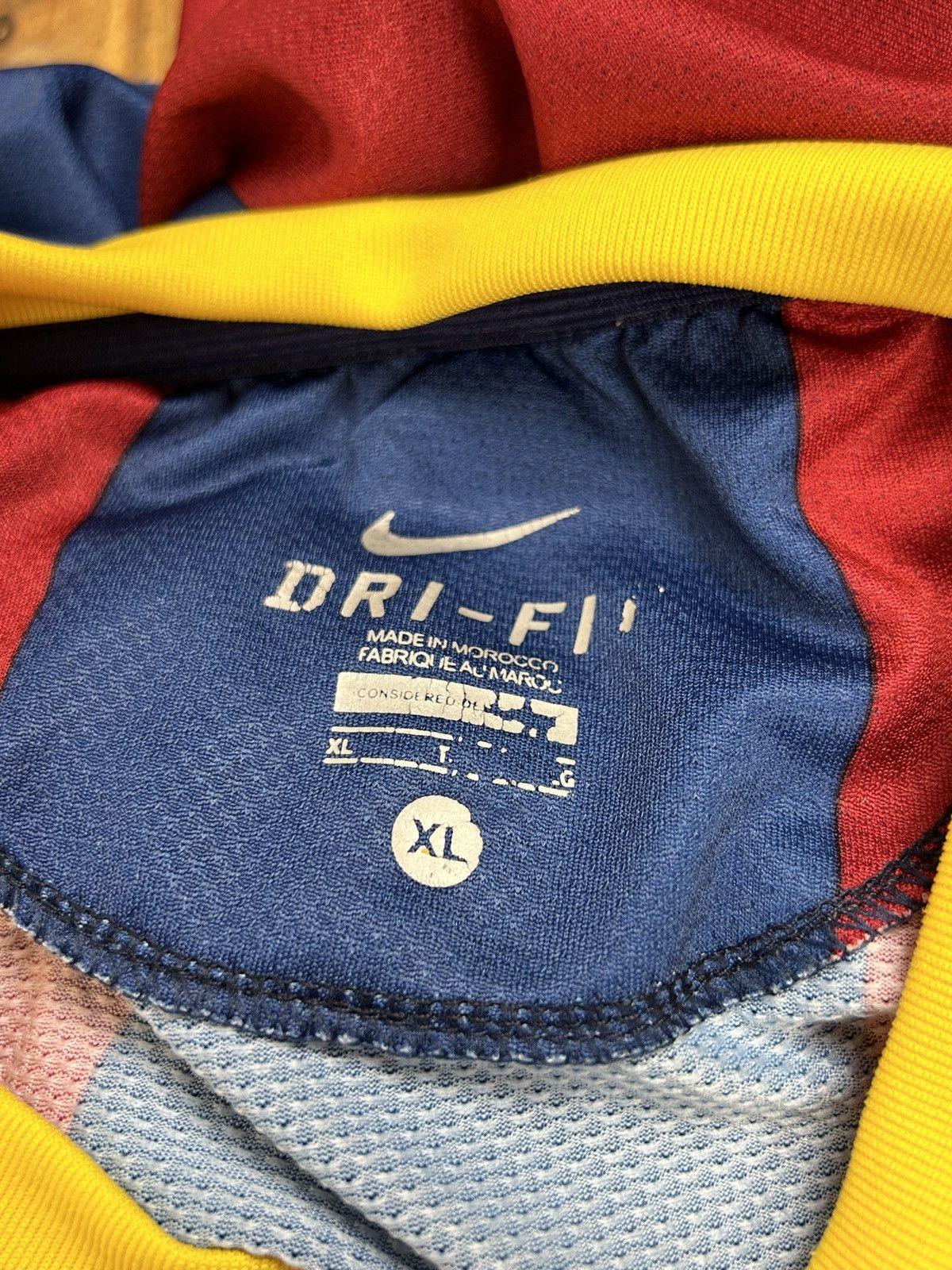 Nike Nike FC Barcelona 2010/11 Home Kit Soccer Jersey Blue Red XL Size US XL / EU 56 / 4 - 12 Thumbnail