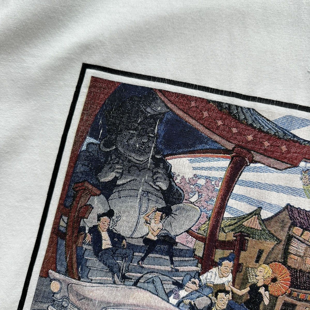 Evisu Evisu Original Jeans Heritage tee vintage ukiyoe Japan rare Size US L / EU 52-54 / 3 - 8 Thumbnail