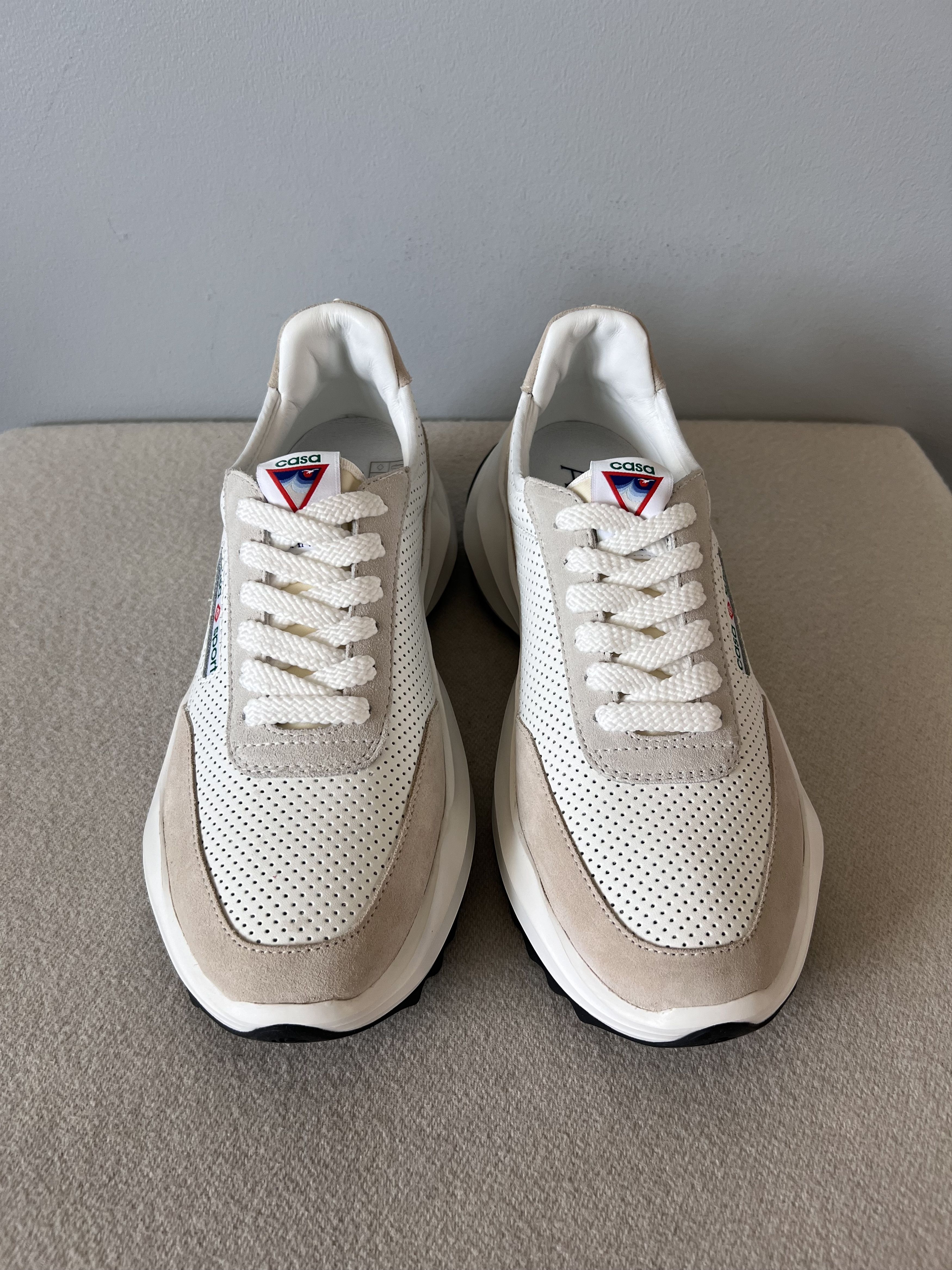 Casablanca Casablanca Atlantis Sneakers in White Leather Size US 10 / EU 43 - 4 Thumbnail