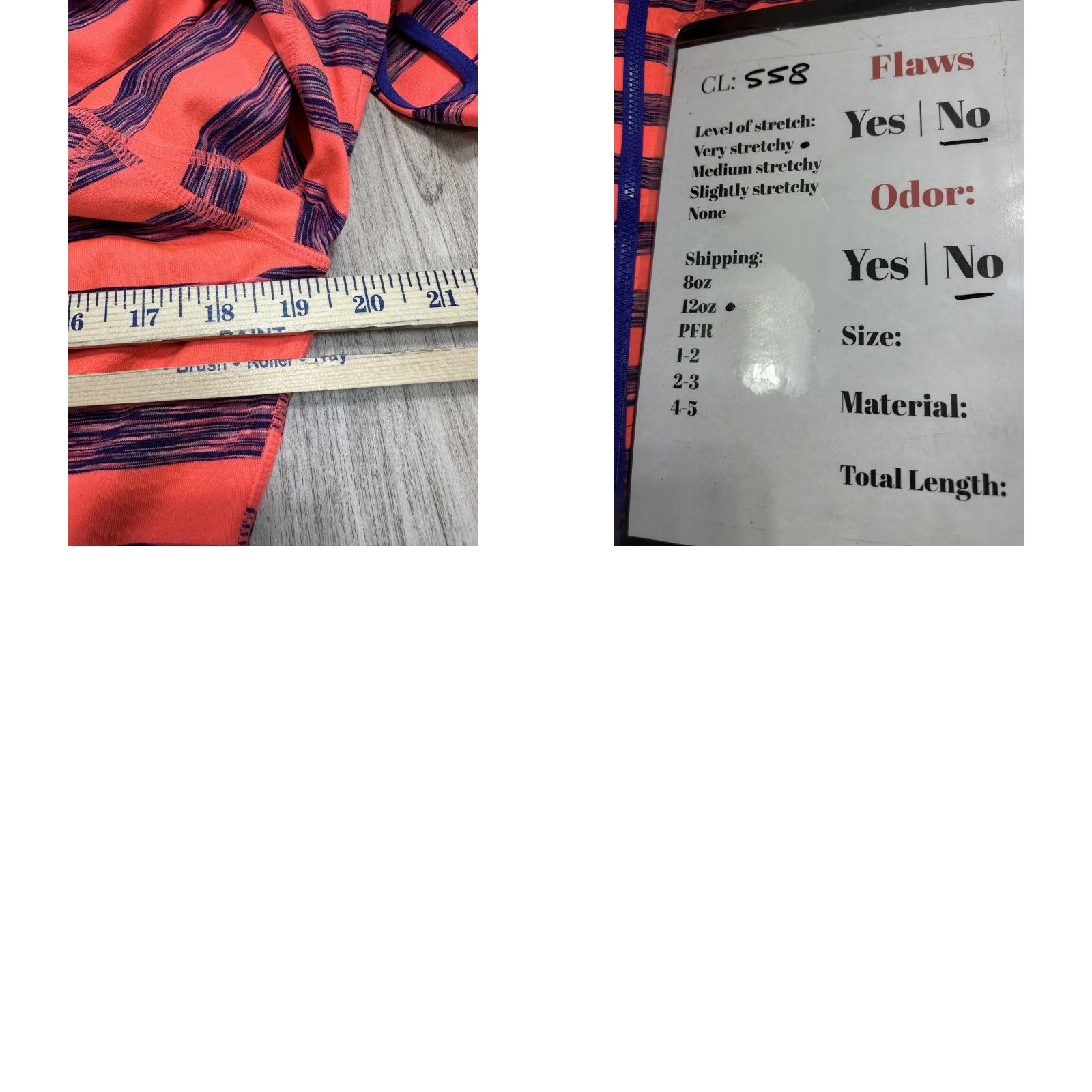 Vintage Lukka Women’s Orange Purple Stripe Active Jacket Full Zip Hooded Lightweight S Small Womens Track Jacket Size S / US 4 / IT 40 - 8 Thumbnail
