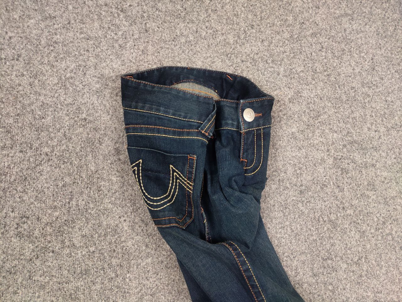 True Religion True Religion by Public Vintage Flared Y2K Style W Jeans Size 29" - 3 Thumbnail