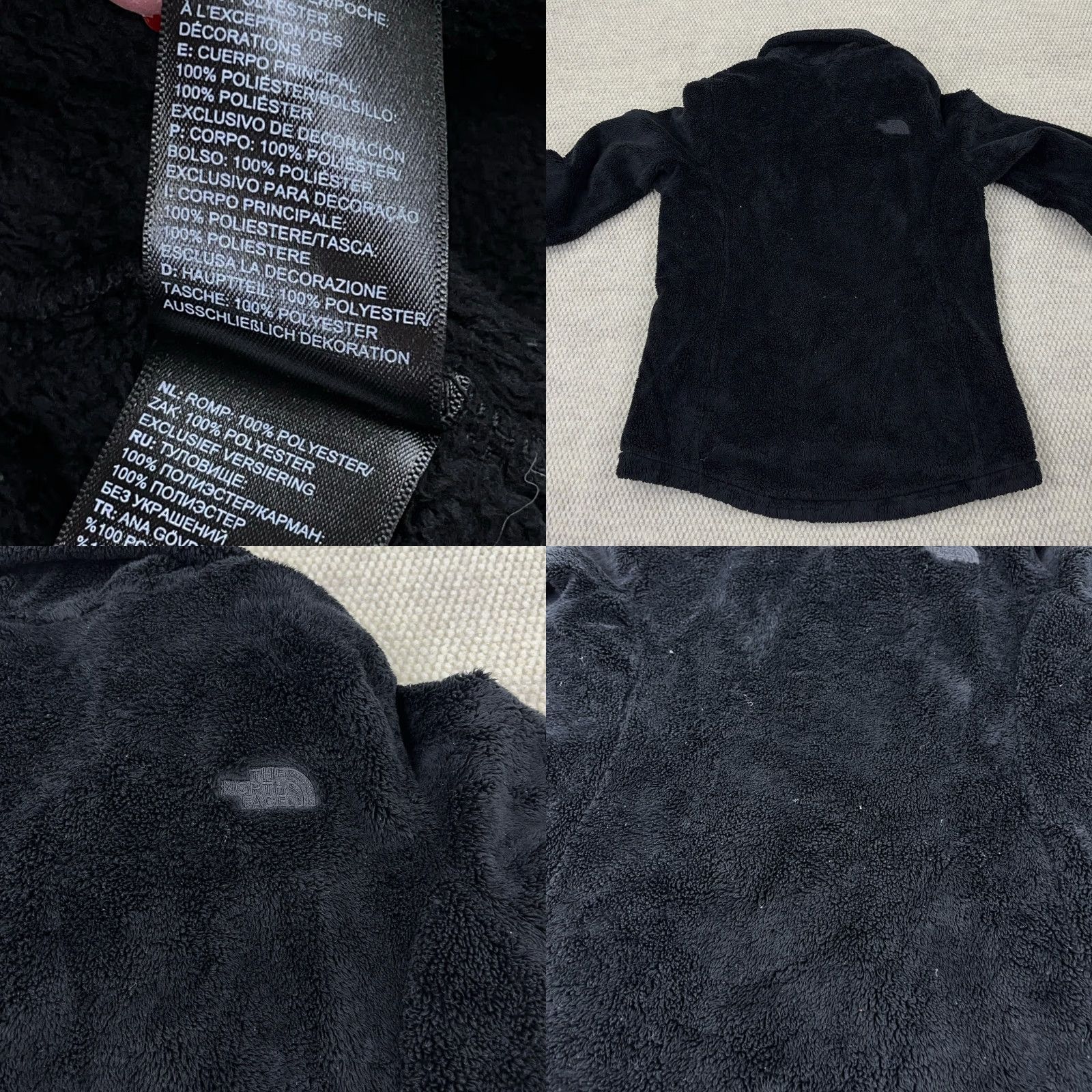 The North Face The North Face Jacket Women M Black Fleece Full Zip Coat Layer Ladies Size M / US 6-8 / IT 42-44 - 8 Thumbnail