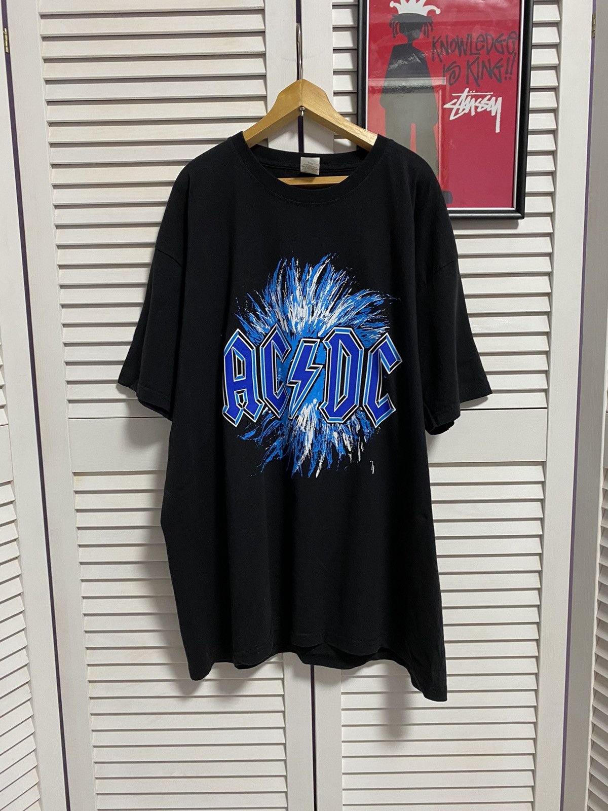 AC/DC T Shirt Tee AC/DC Double Big Logo New Condition Size US XL / EU 56 / 4 - 1 Thumbnail