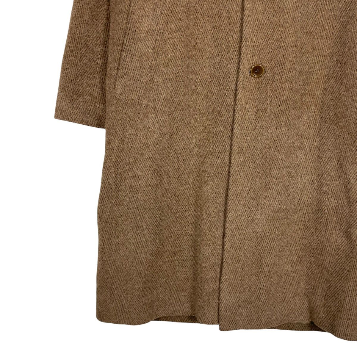 Designer × Japanese Brand × Kenzo 💥KENZO RICH BROWN LONG COAT JACKET Size US M / EU 48-50 / 2 - 3 Thumbnail