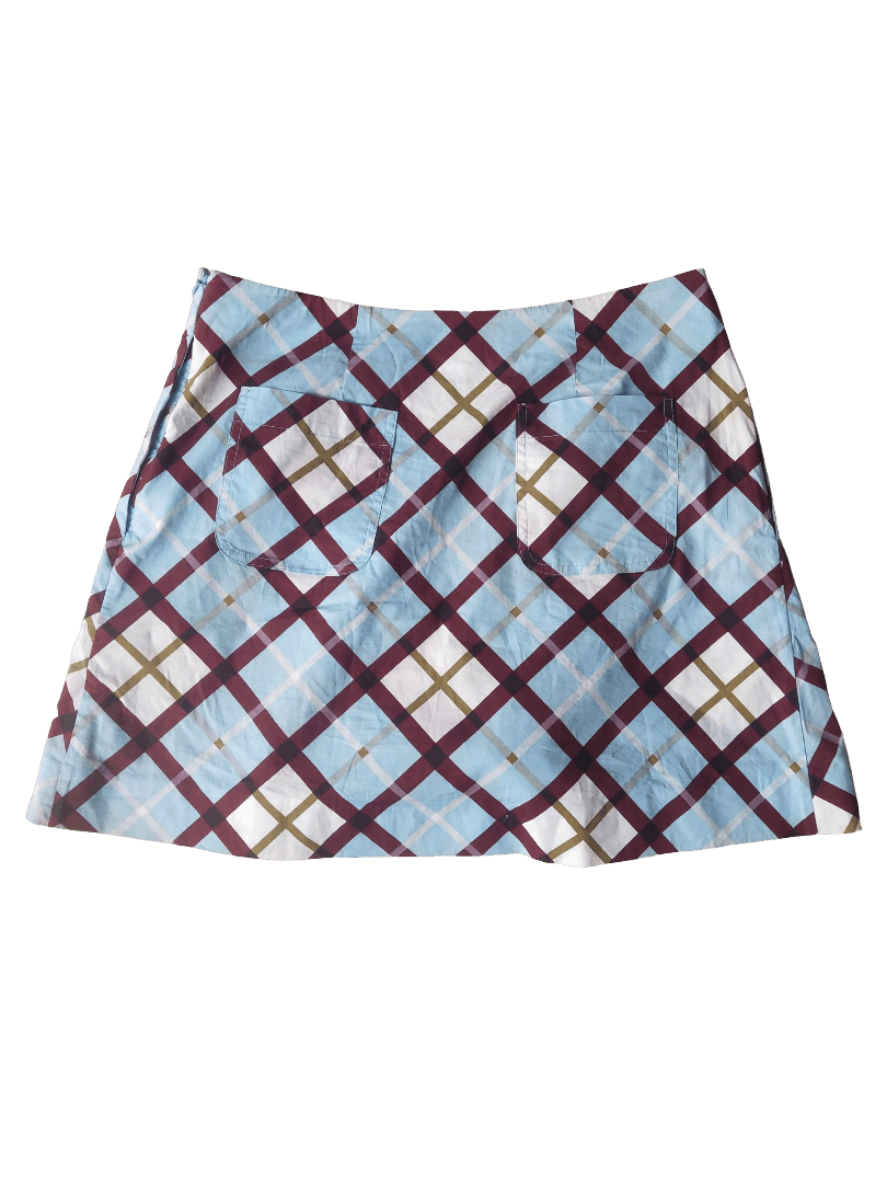 Marc Jacobs Marc by Marc Jacobs Plaid Buckle Mini Skirt Archive Y2K Size 29" - 3 Thumbnail