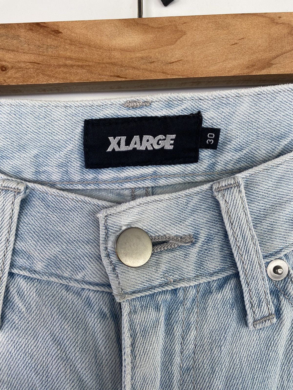 X-LARGE × Xlarge X-Large Denim Jeans Pant Light Blue Sz 30 Size US 30 / EU 46 - 8 Thumbnail