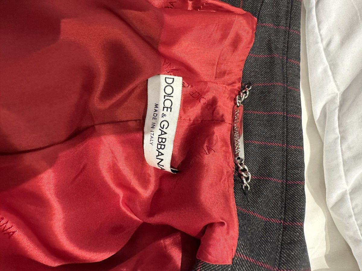 Dolce & Gabbana Dolce & Gabbana - 2000 striped wool blazer Size S / US 4 / IT 40 - 5 Thumbnail