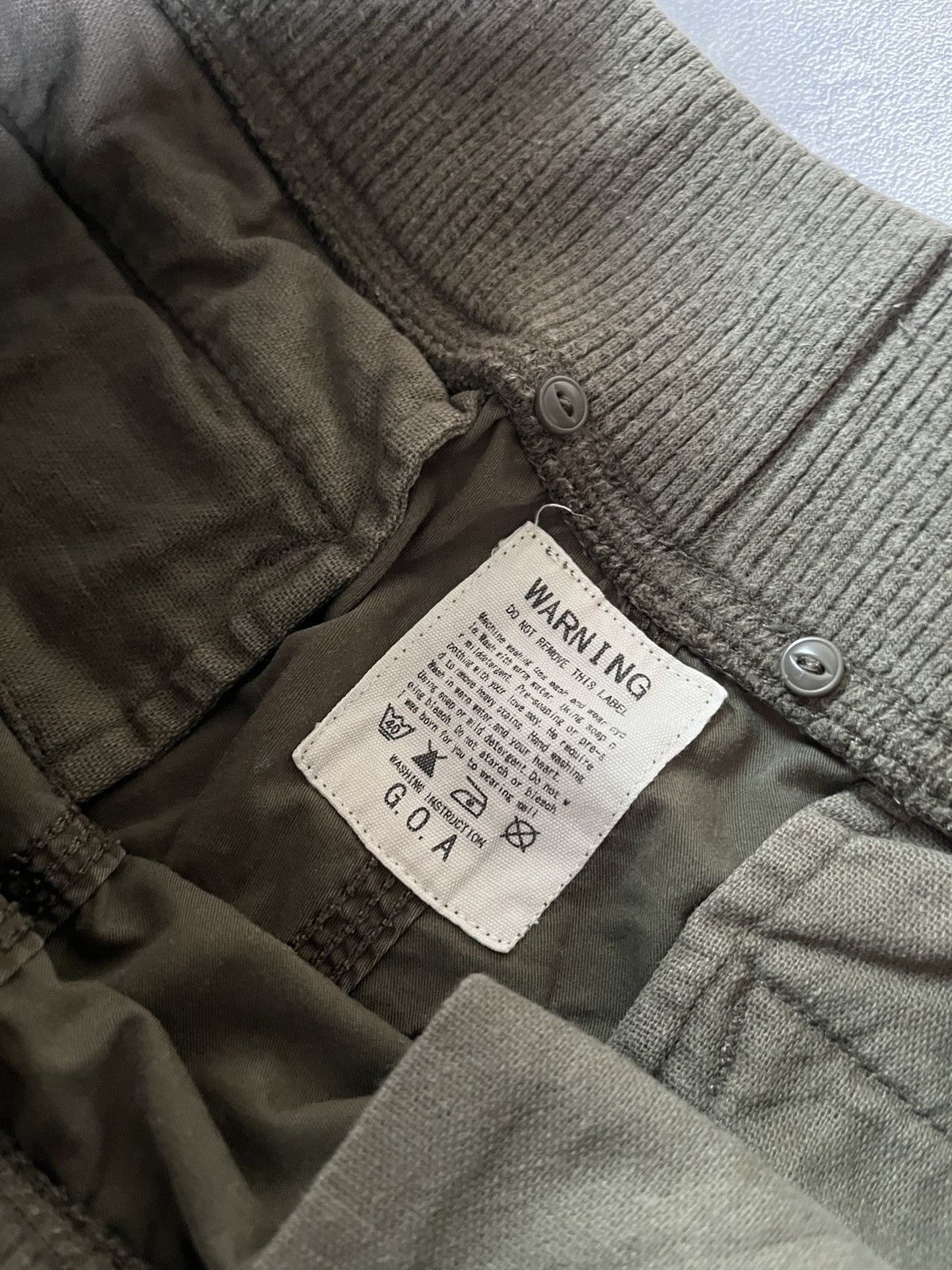 GOA G.O.A Goa military Pants Size US 33 - 6 Thumbnail