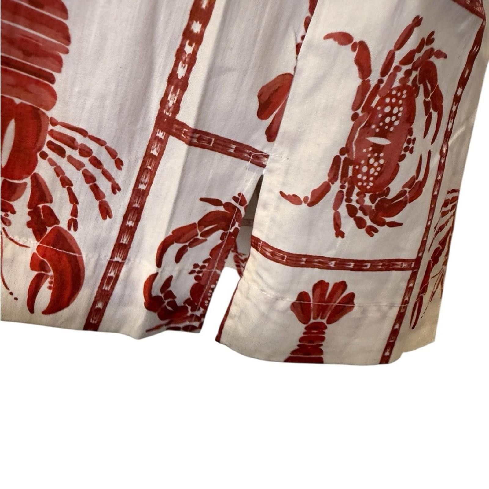 Other Mus & Bombon Lobster and Crab Summer Cotton Shirt sz M Size M / US 6-8 / IT 42-44 - 4 Thumbnail