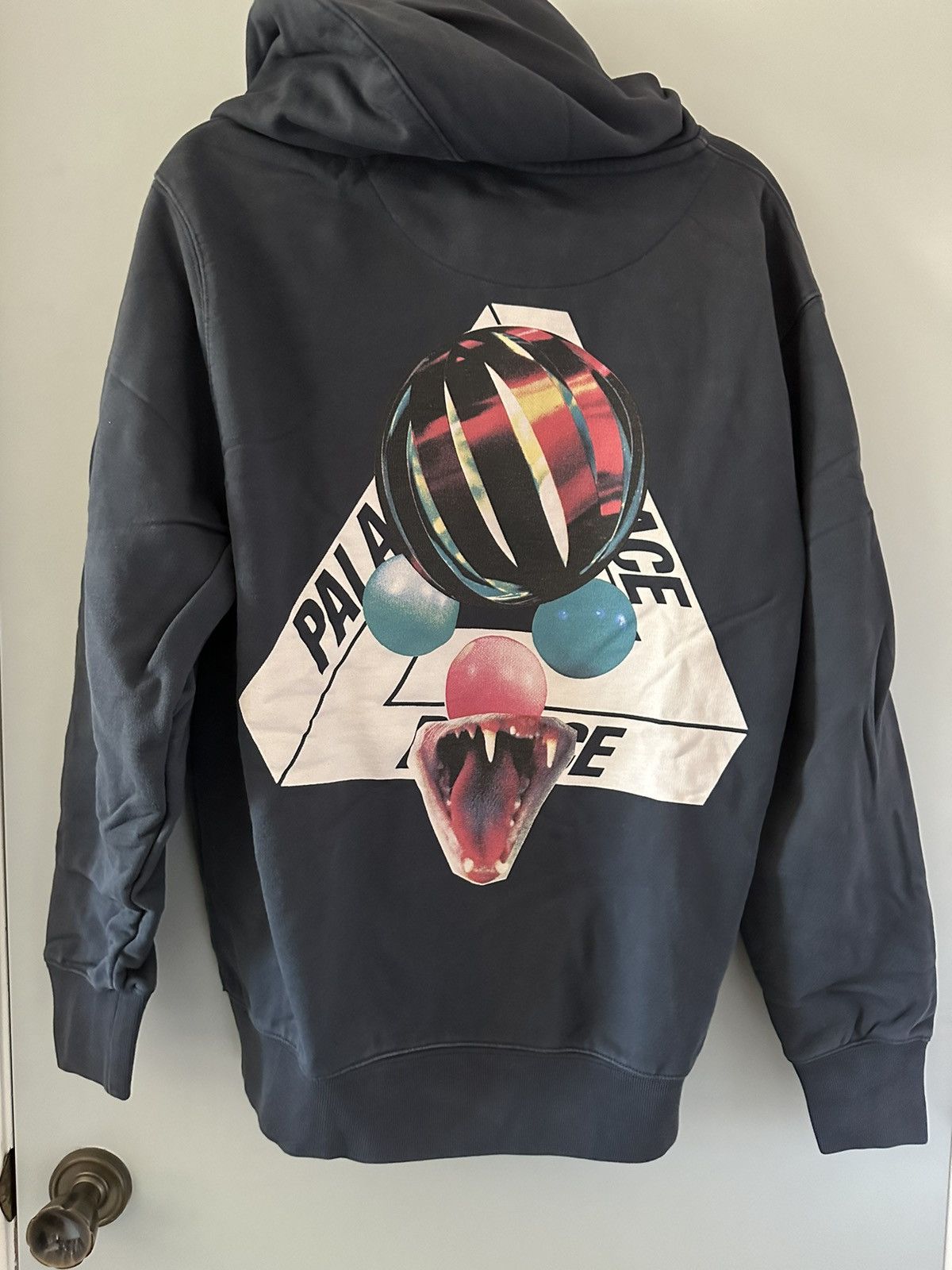 image of Palace Sans Ferg Hood in Navy, Men's (Size Medium)
