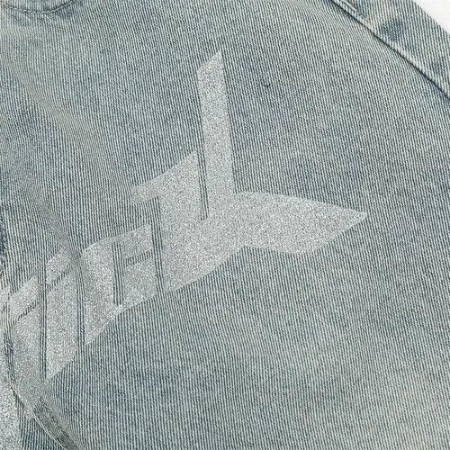 Jean hiphop pattern jeans Size US 34 / EU 50 - 5 Thumbnail