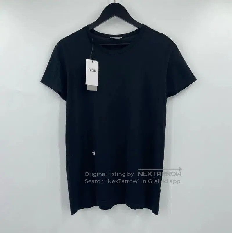 Dior Dior Black Cotton Short Sleeve T. Size S / US 4 / IT 40 - 1 Thumbnail