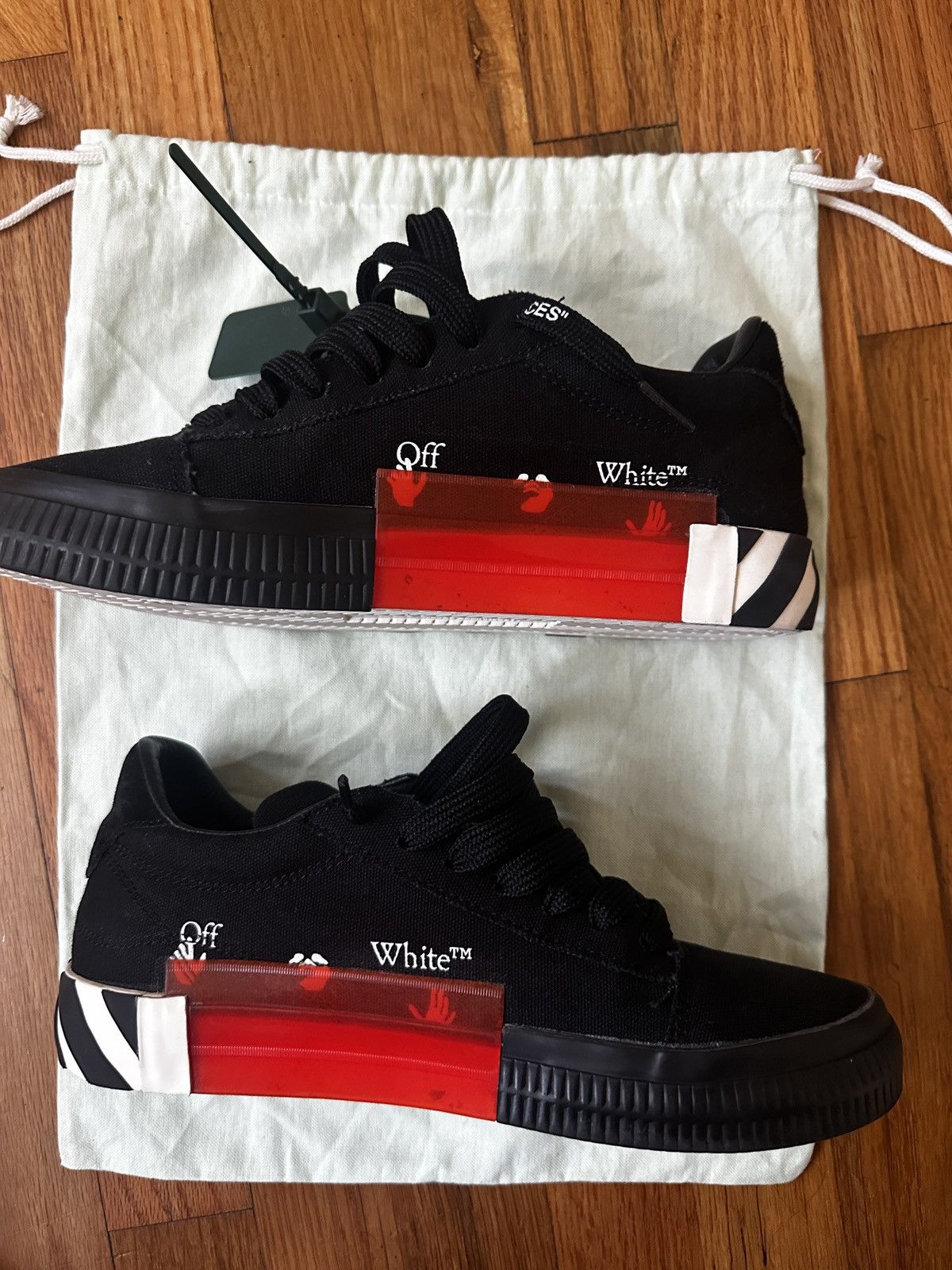 Off-White Off-White Vulcanized sneakers Size US 7 / EU 40 - 2 Thumbnail