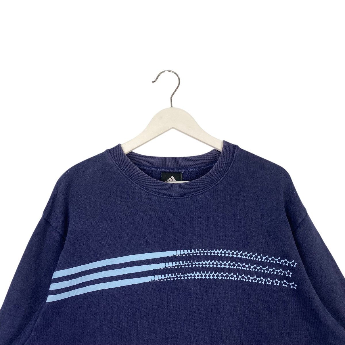 Adidas Vintage Adidas Embroidery Crewneck Sweatshirt Navy Blue Sz M Size US M / EU 48-50 / 2 - 4 Thumbnail