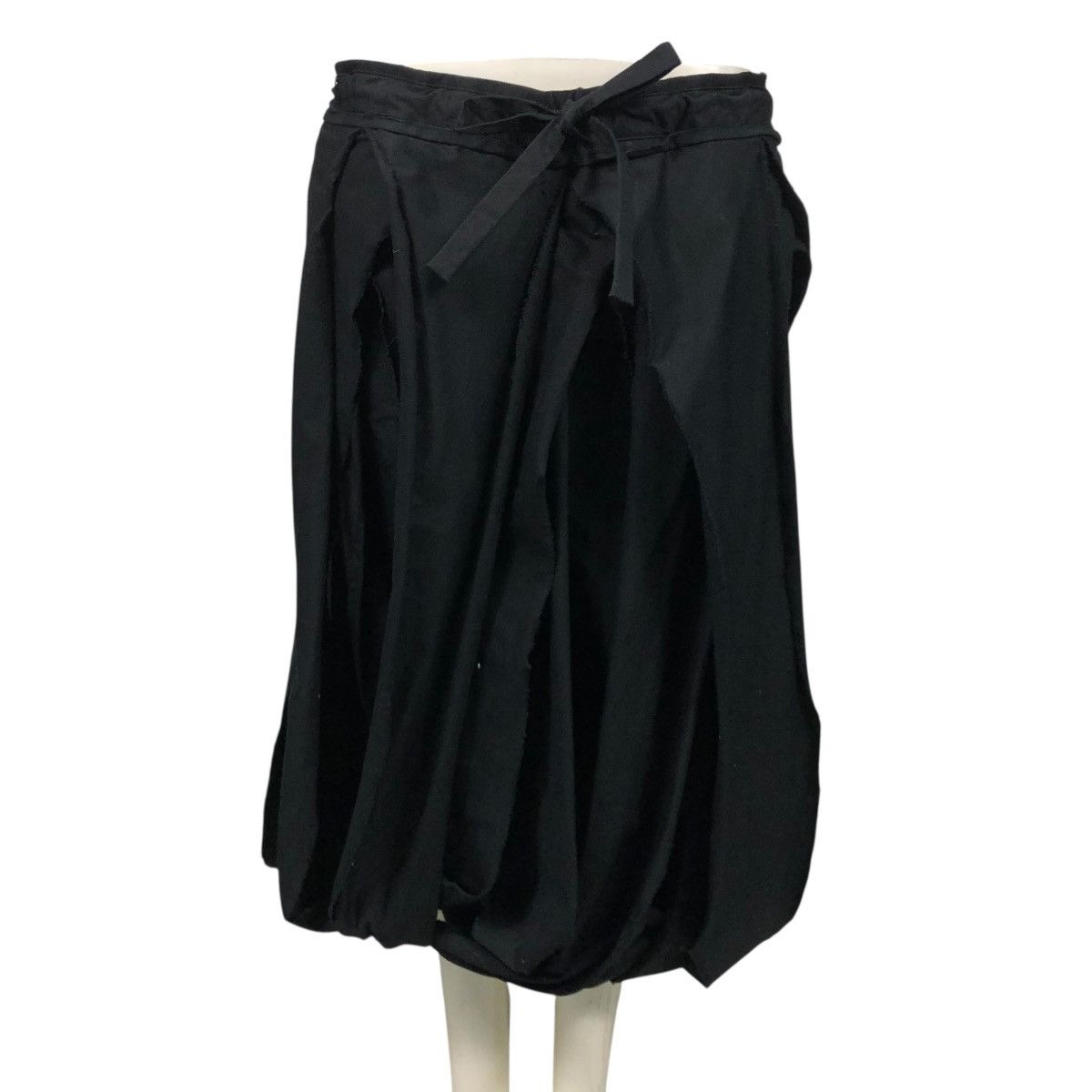 Yohji Yamamoto 🔥RICH BLACK GABARDINE DECO BONDAGE DESIGN YOHJI YAMAMOTO Size US 30 / EU 46 - 1 Thumbnail