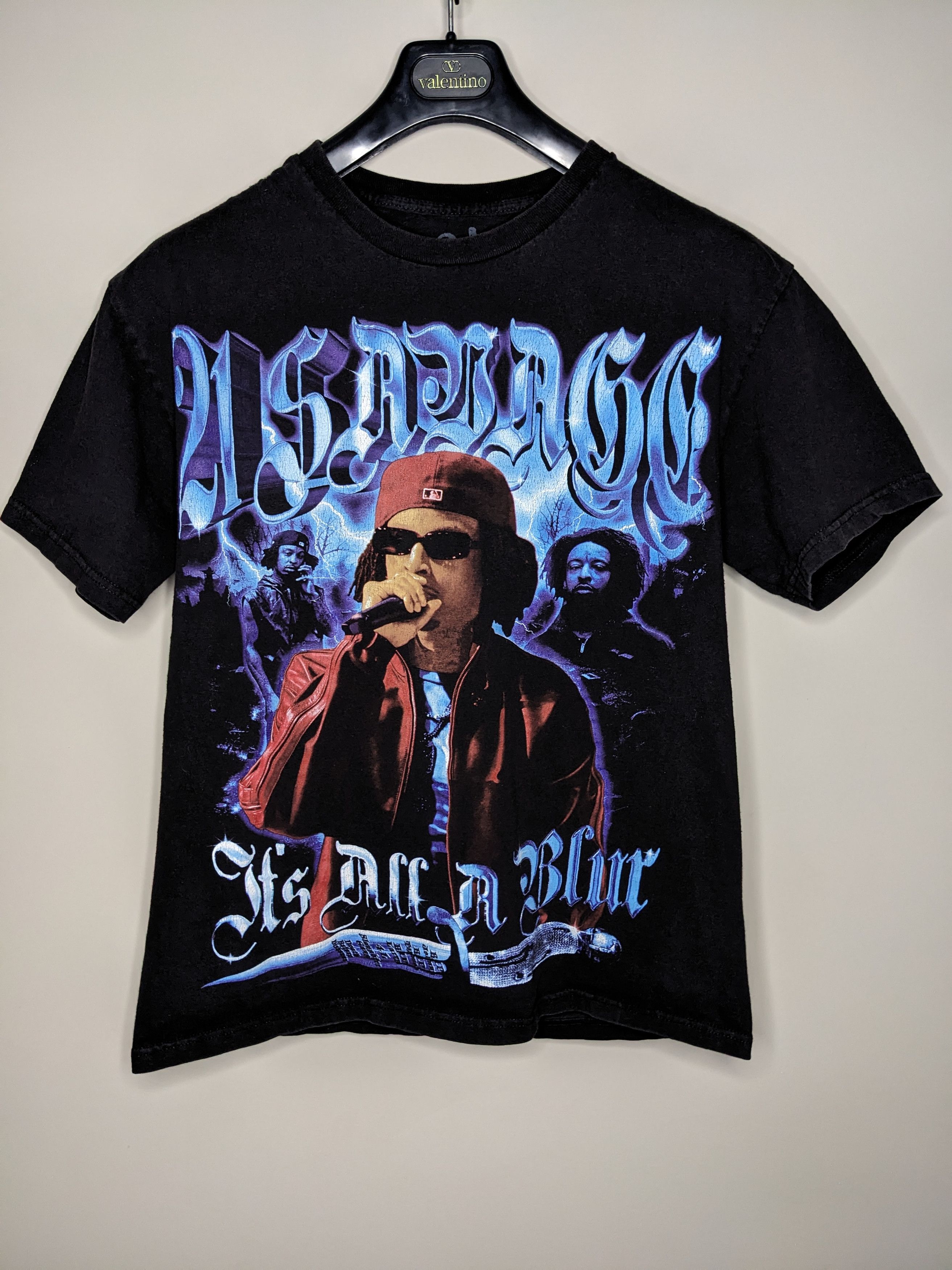 21 Savage 21 Savage Drake Its All A Blue Tour Shirt XL Rap Graphic Tee Size US XL / EU 56 / 4 - 1 Thumbnail