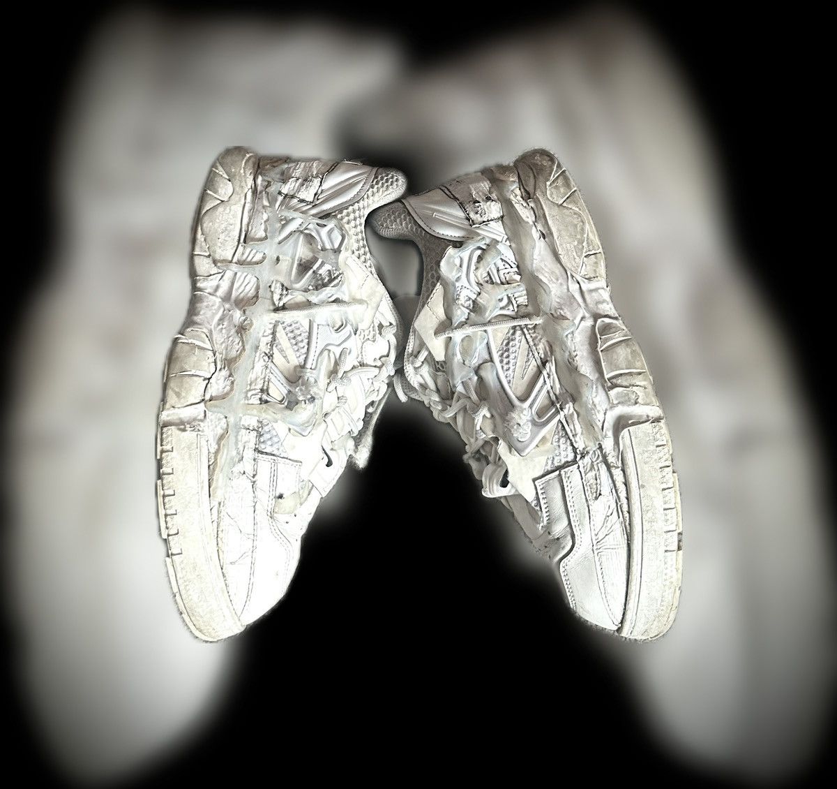 image of Maison Margiela Fusion Shoes in White, Men's (Size 9)