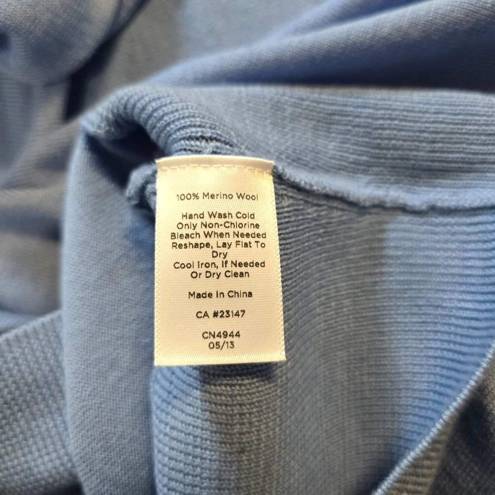 Talbots Talbots Sweater Women Small Petite Blue Merino Wool Long Sleeve Cowl Neck Career Size S / US 4 / IT 40 - 7 Thumbnail