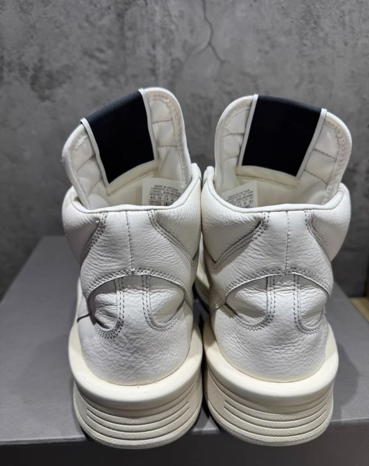 Rick Owens Converse x Rick Owens DRKSHDW TURBOWPN Mid 172343C K37 Size US 7.5 / EU 40-41 - 6 Thumbnail