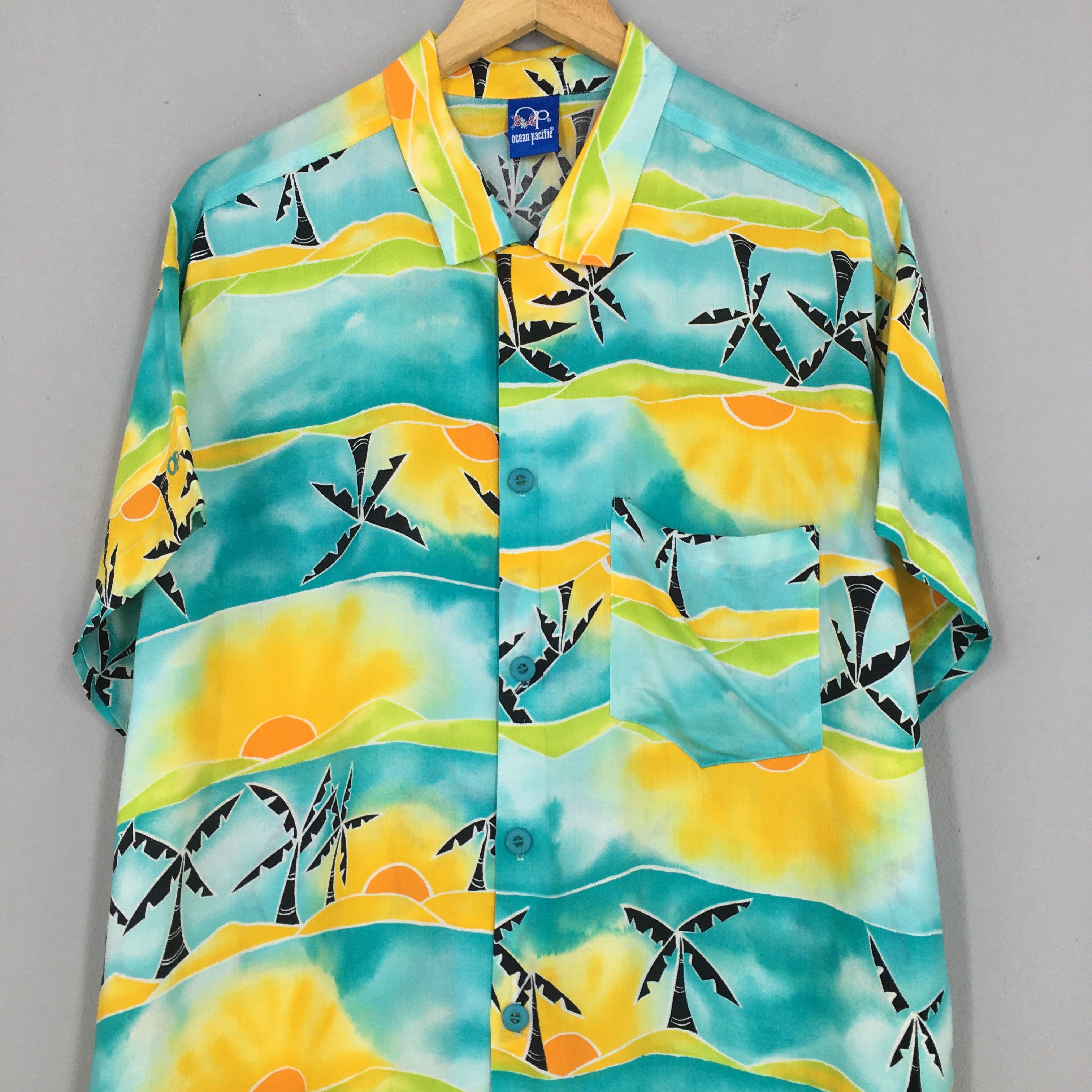 Ocean Pacific Vintage Ocean Pacific Surfing Hawaiian Shirt Large Size US L / EU 52-54 / 3 - 2 Thumbnail