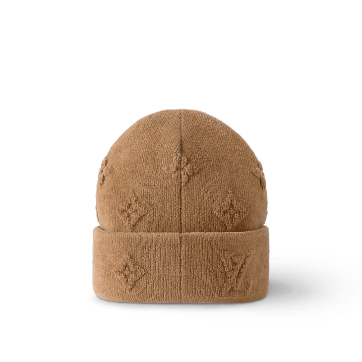 Louis Vuitton LV Crush Monogram Beanie Size ONE SIZE - 2 Thumbnail