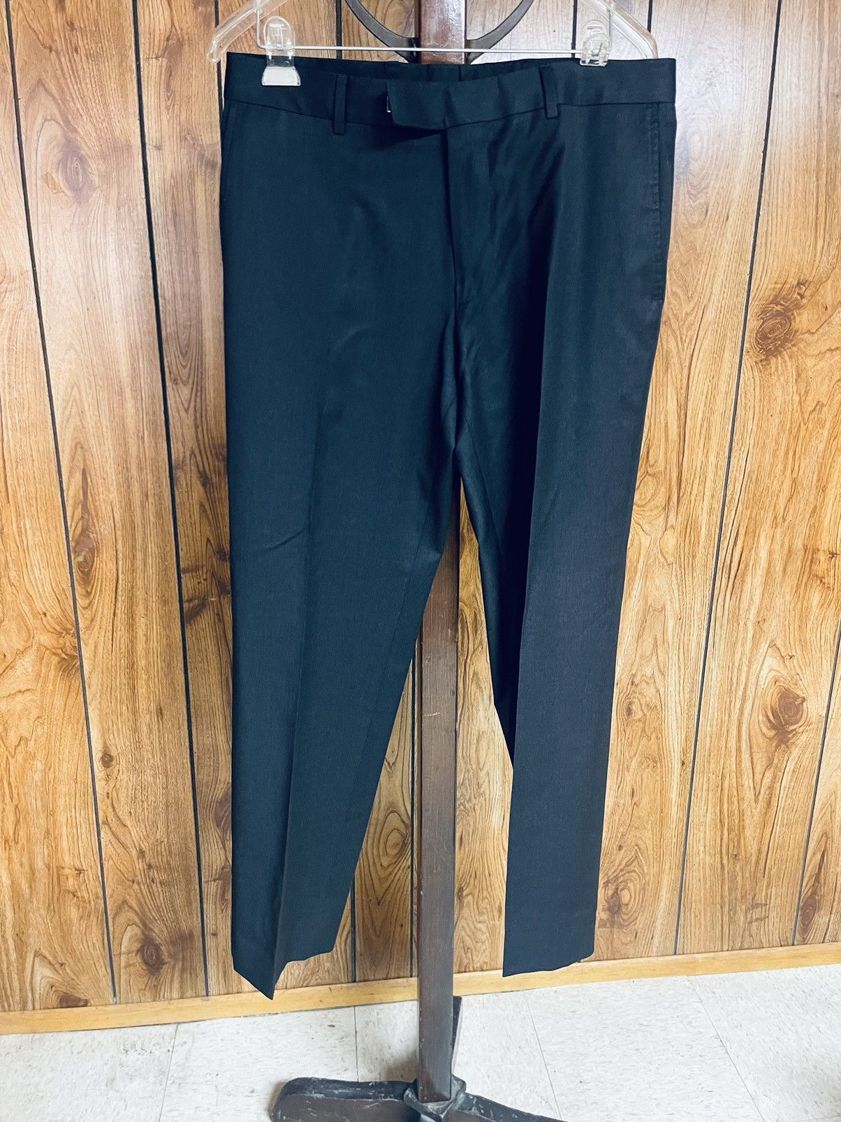 Hugo Boss Hugo Boss Men’s Dark Gray Dress Pants Size US 33 - 2 Thumbnail