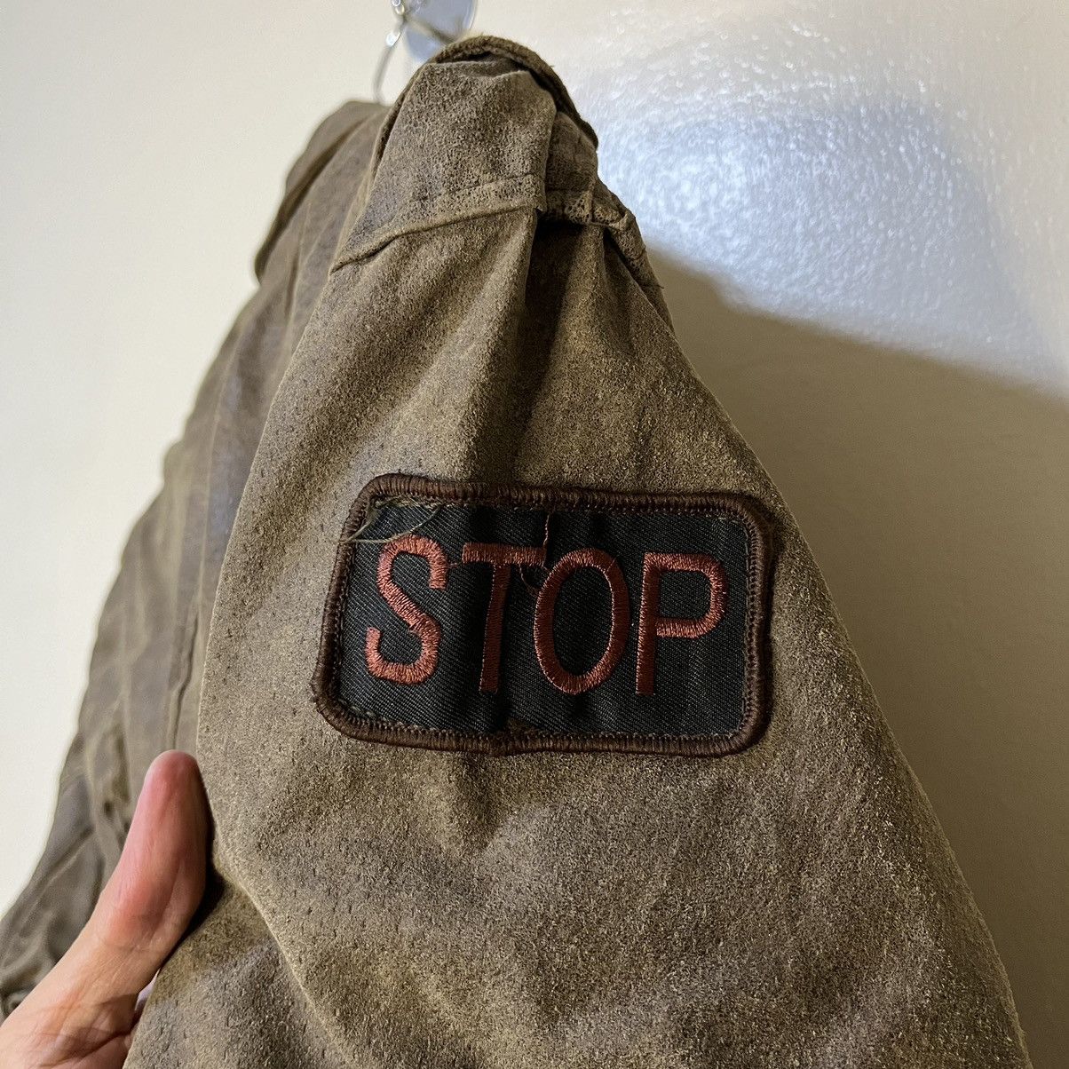 Vintage 1990's Phase 2 U.S Military Genuine Leather Flight Jacket Size US XL / EU 56 / 4 - 14 Thumbnail