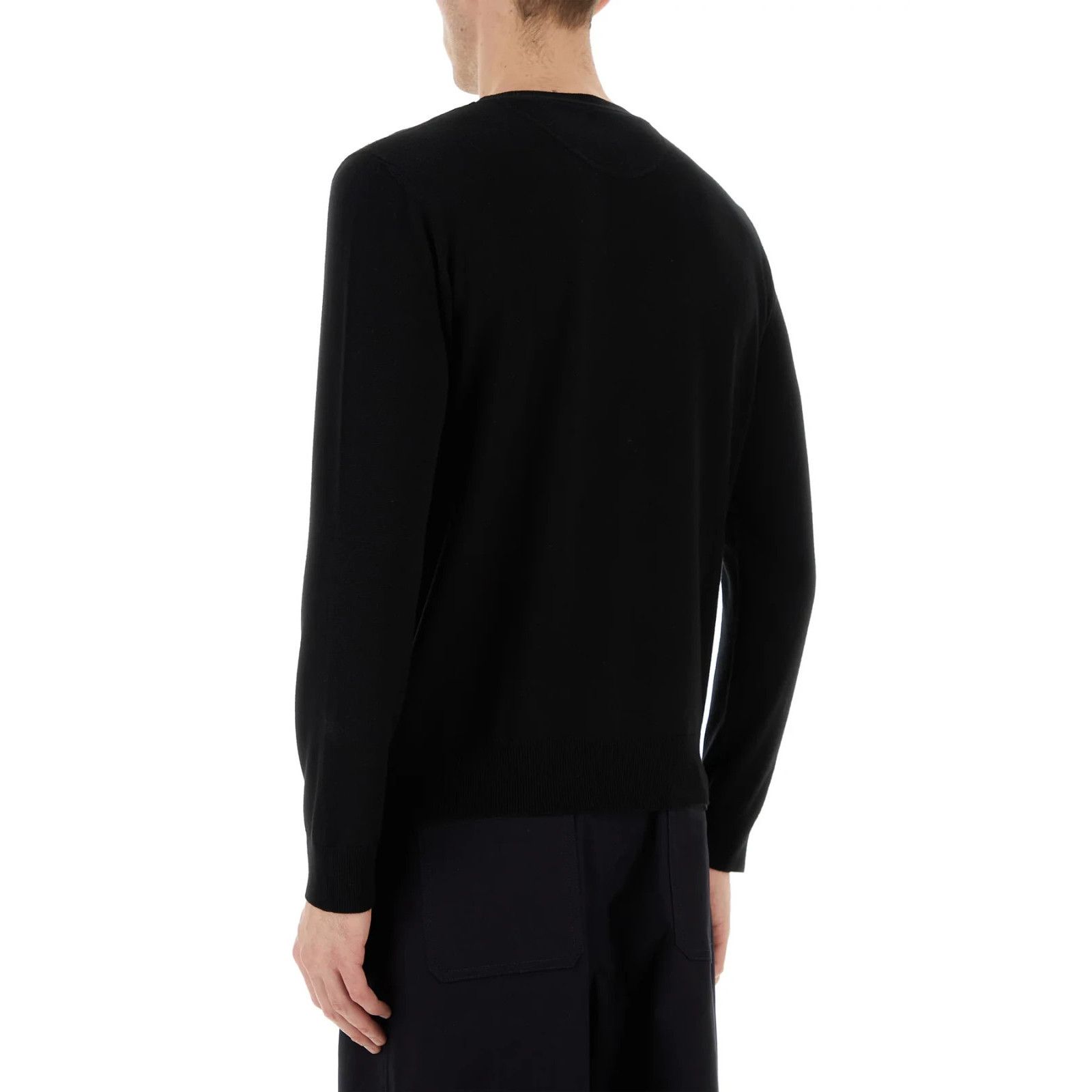 Valentino VALENTINO Black Wool Sweater New & Authentic (Men's size:M;) Size US M / EU 48-50 / 2 - 4 Thumbnail