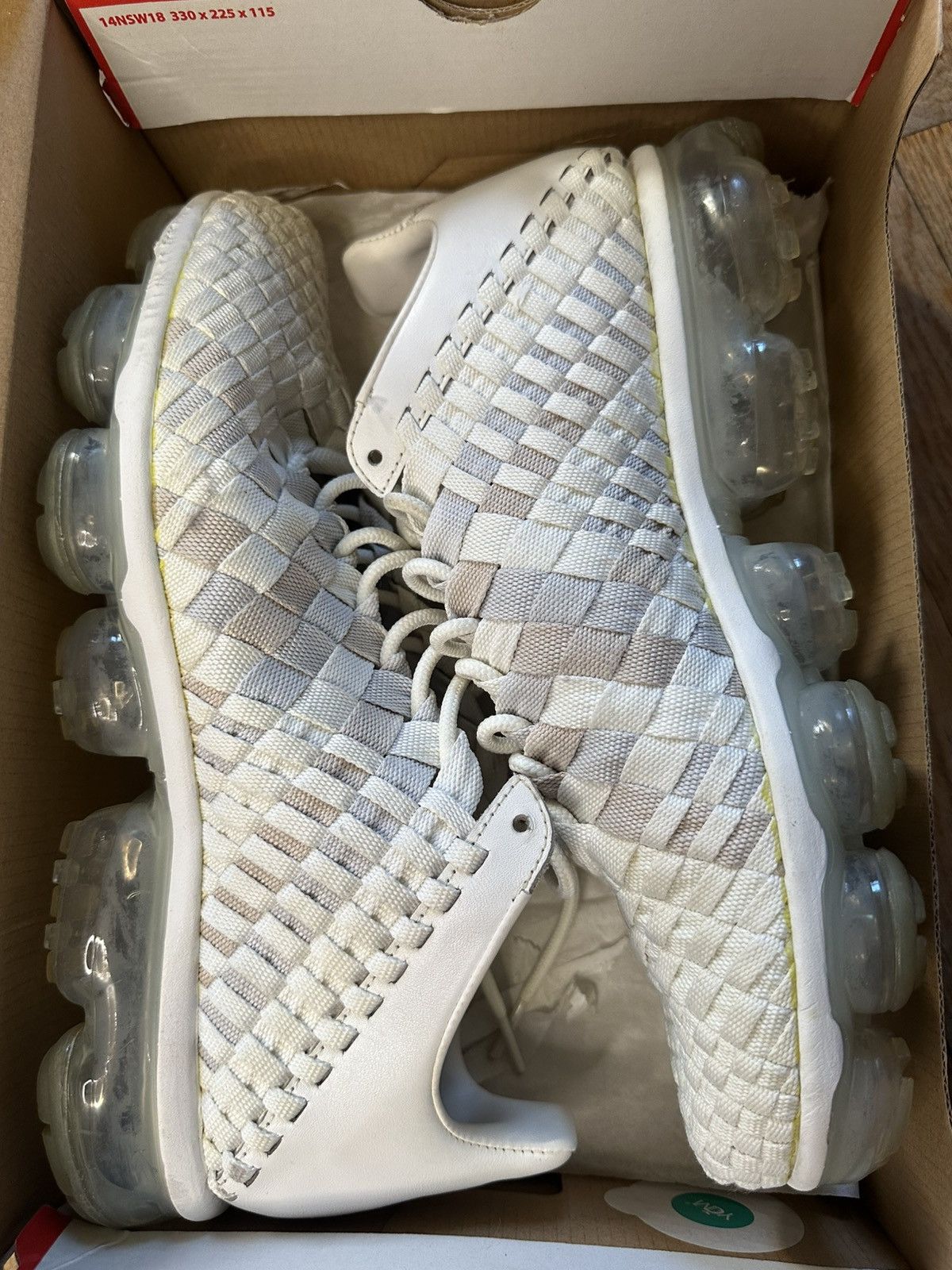 Nike Nike Air VaporMax Inneva Summit White Size US 11 / EU 44 - 6 Thumbnail