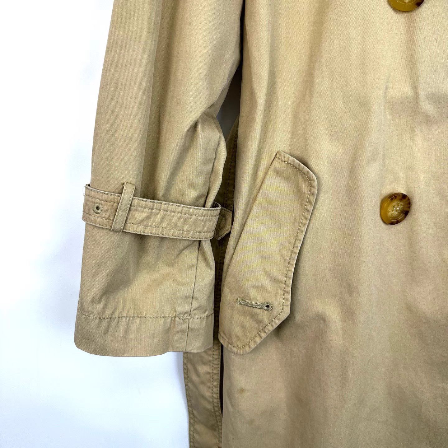 Max Mara MaxMara WEEKEND Brown Single-Breasted Long Trench Coat K12 Size XXS / US 00 / IT 34 - 4 Thumbnail