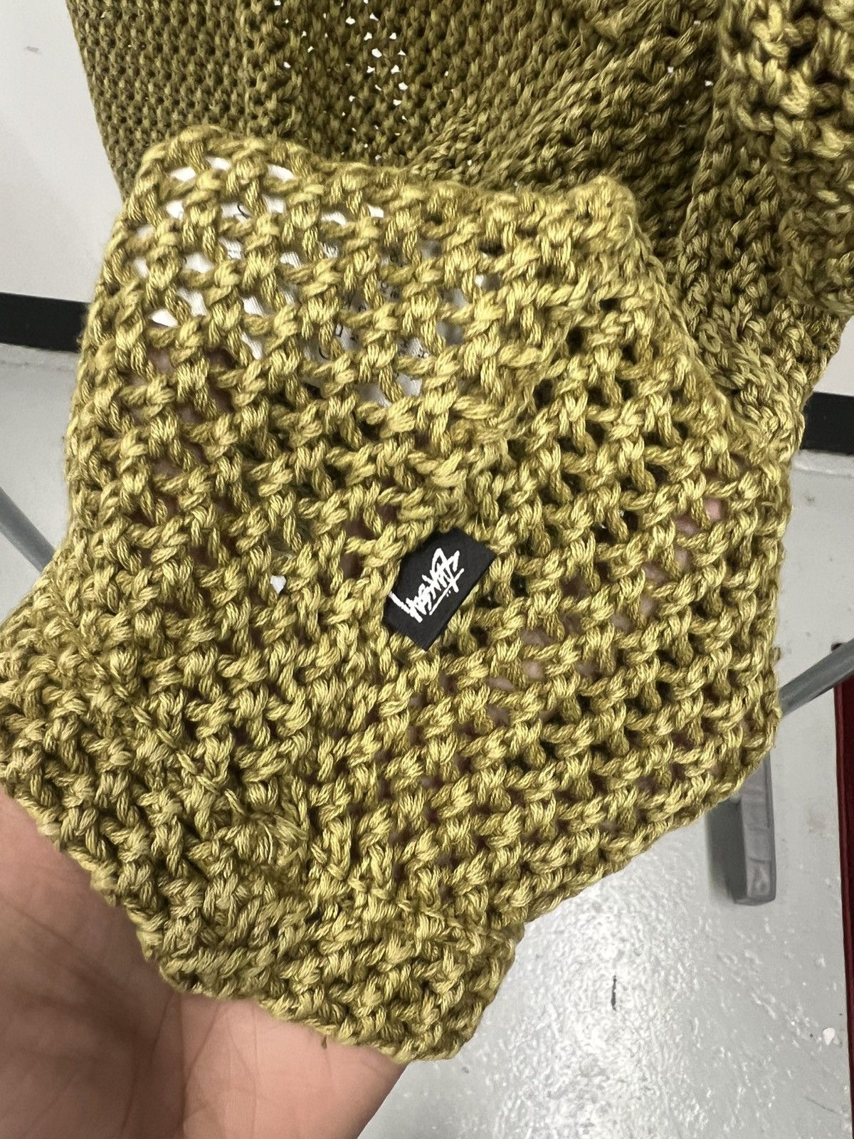 Stussy Stussy knitted Too Beige Size M Size US M / EU 48-50 / 2 - 4 Thumbnail