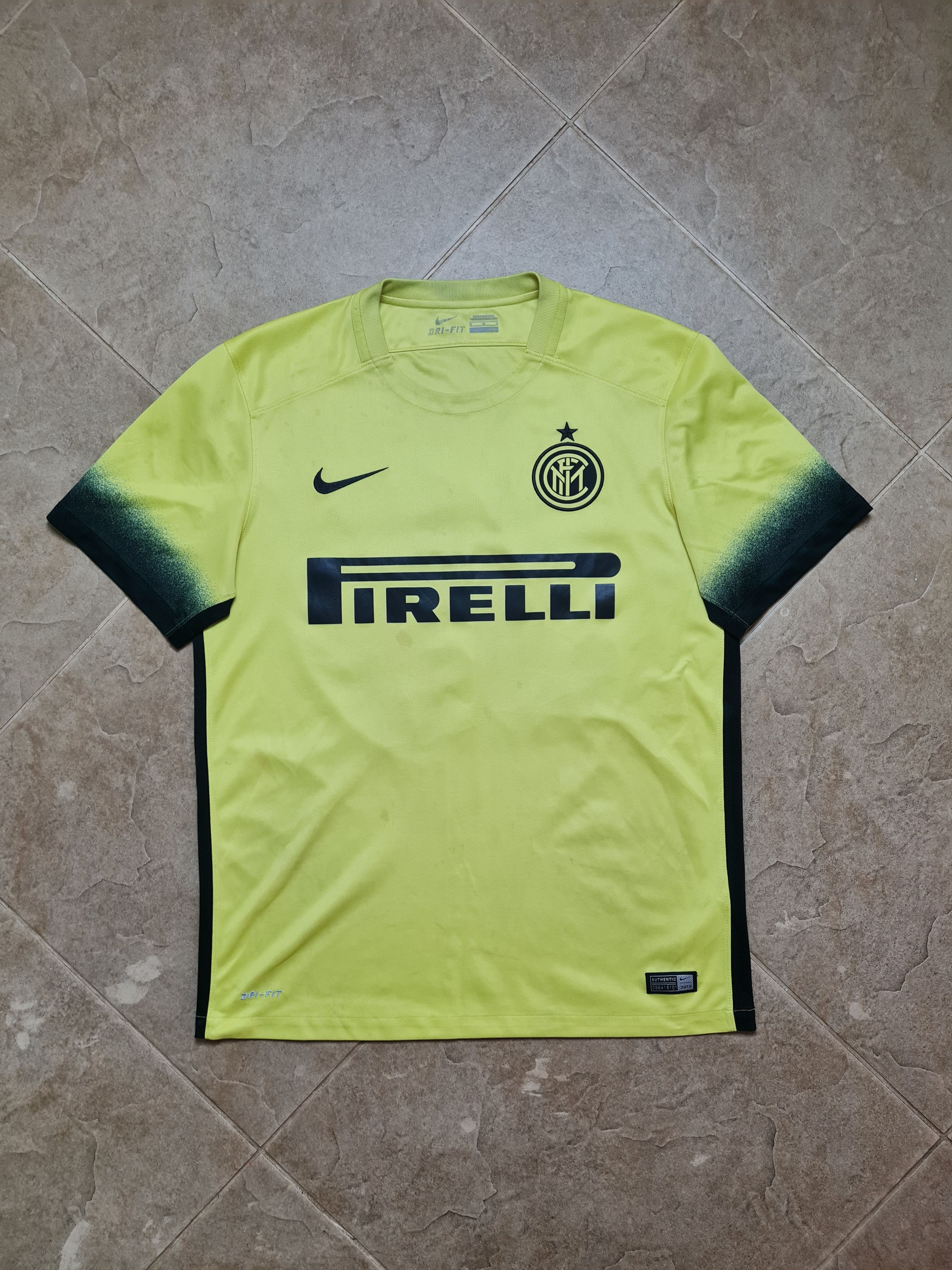 Nike Nike Inter Milan 2015-16 Third Shirt Jersey #55 NAGATOMO Size US M / EU 48-50 / 2 - 1 Thumbnail