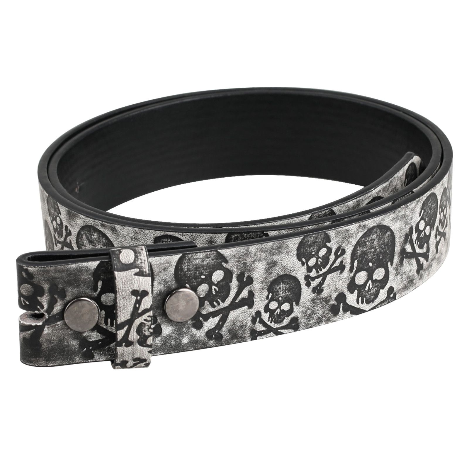 Other Skull Embossed Belt Size ONE SIZE - 5 Thumbnail