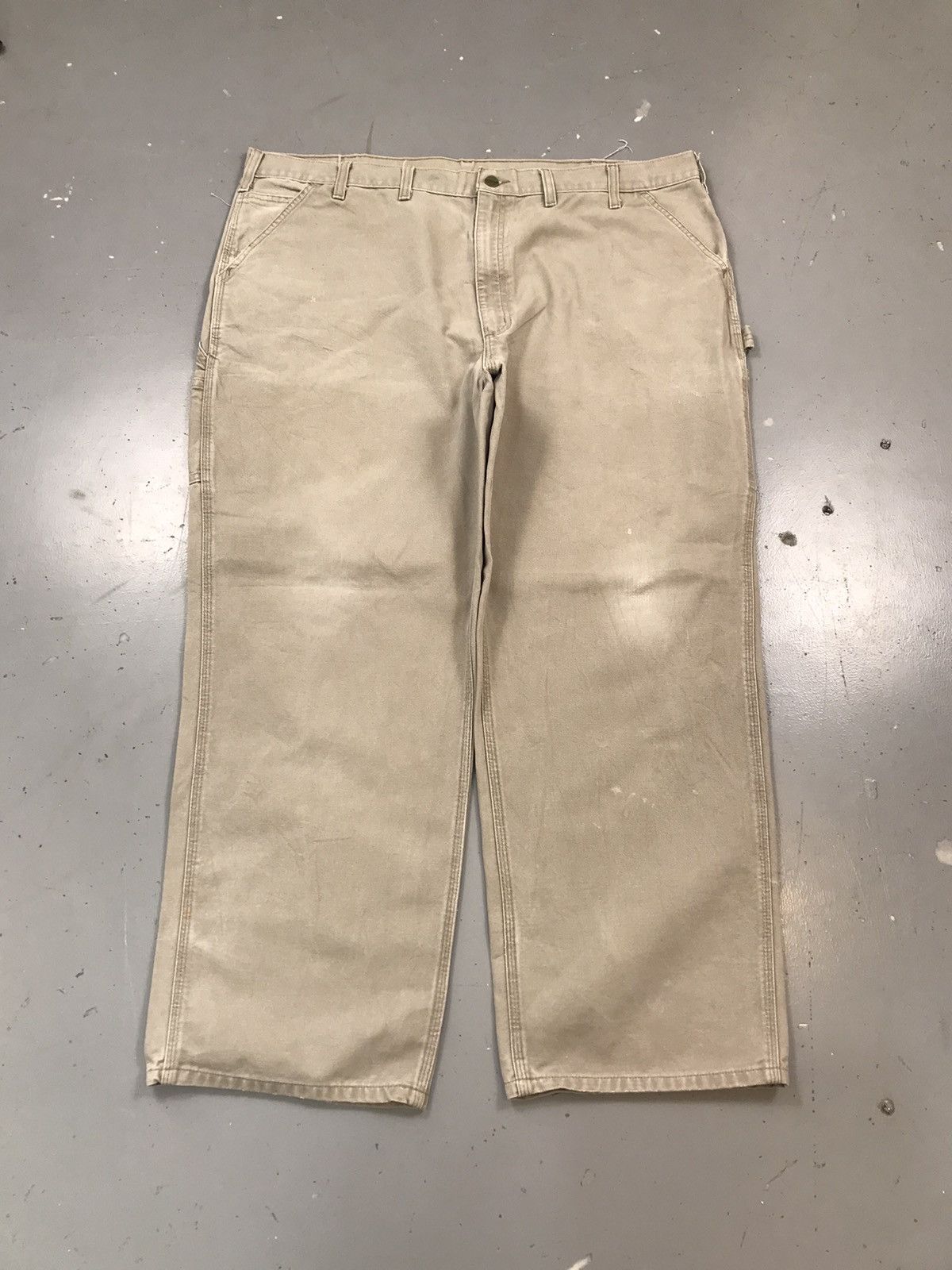 Carhartt × Vintage Vintage Carhartt B11 DES carpenter denim Size US 44 / EU 60 - 1 Thumbnail