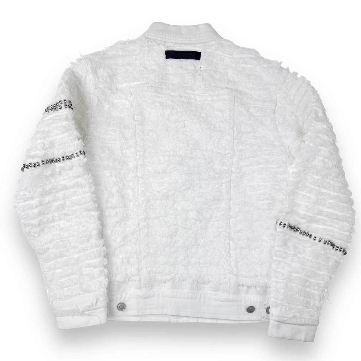 1017 ALYX 9SM × Alyx × Blackmeans 1017 ALYX 9SM x Blackmeans Studded White Denim Jacket Size US S / EU 44-46 / 1 - 3 Thumbnail