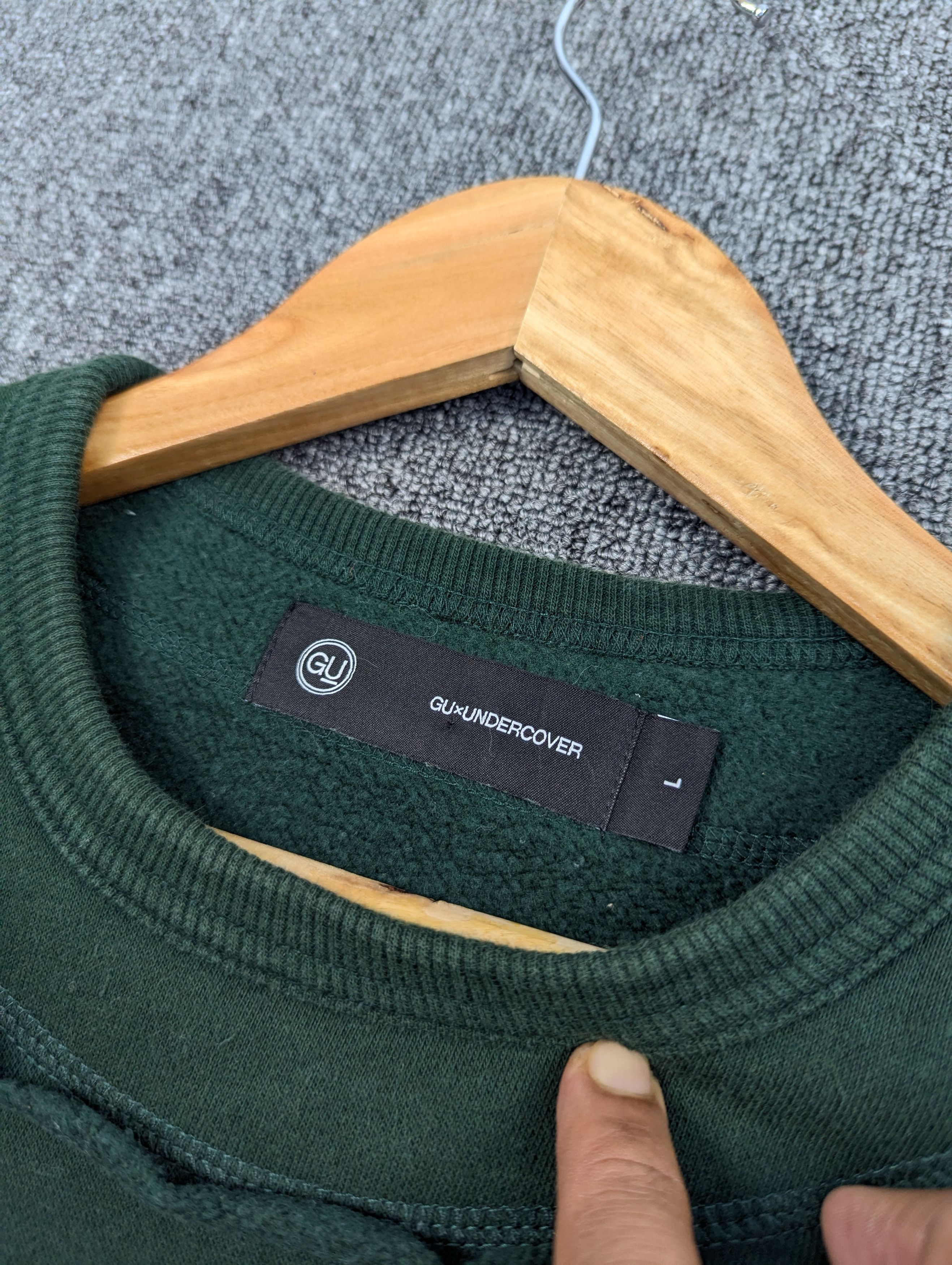 GU × Jun Takahashi × Undercover Jun Takahashi x Undercover Gu Crewneck Distressed Sweatshirt Size US L / EU 52-54 / 3 - 6 Thumbnail