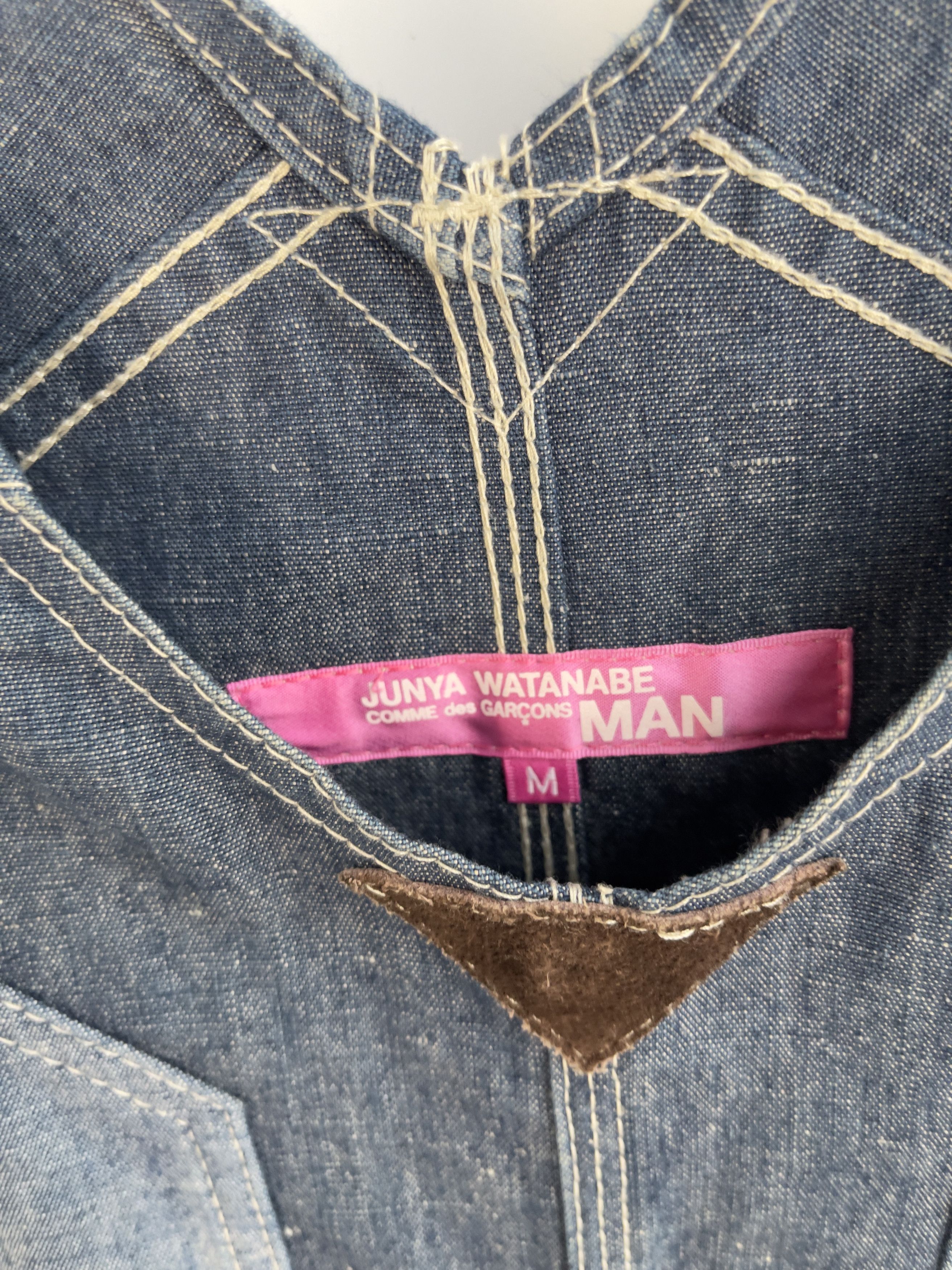 Comme des Garcons × Junya Watanabe Juna Watanabe Man SS12 Overall Salopette Denim Size US M / EU 48-50 / 2 - 4 Thumbnail