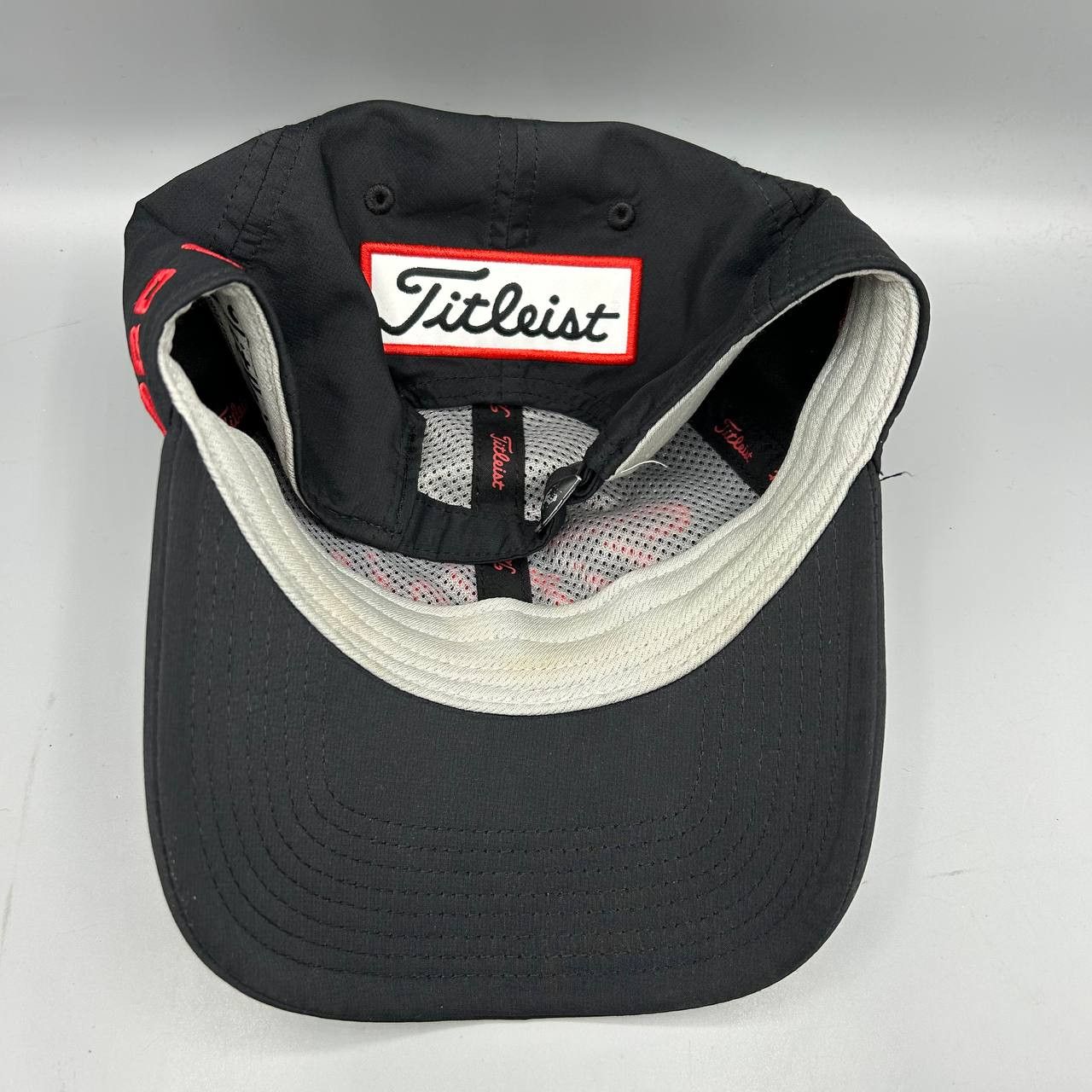 Titleist Titleist Golf Hat Men Footjoy Pro V1 Strap Back Cap Size ONE SIZE - 5 Thumbnail
