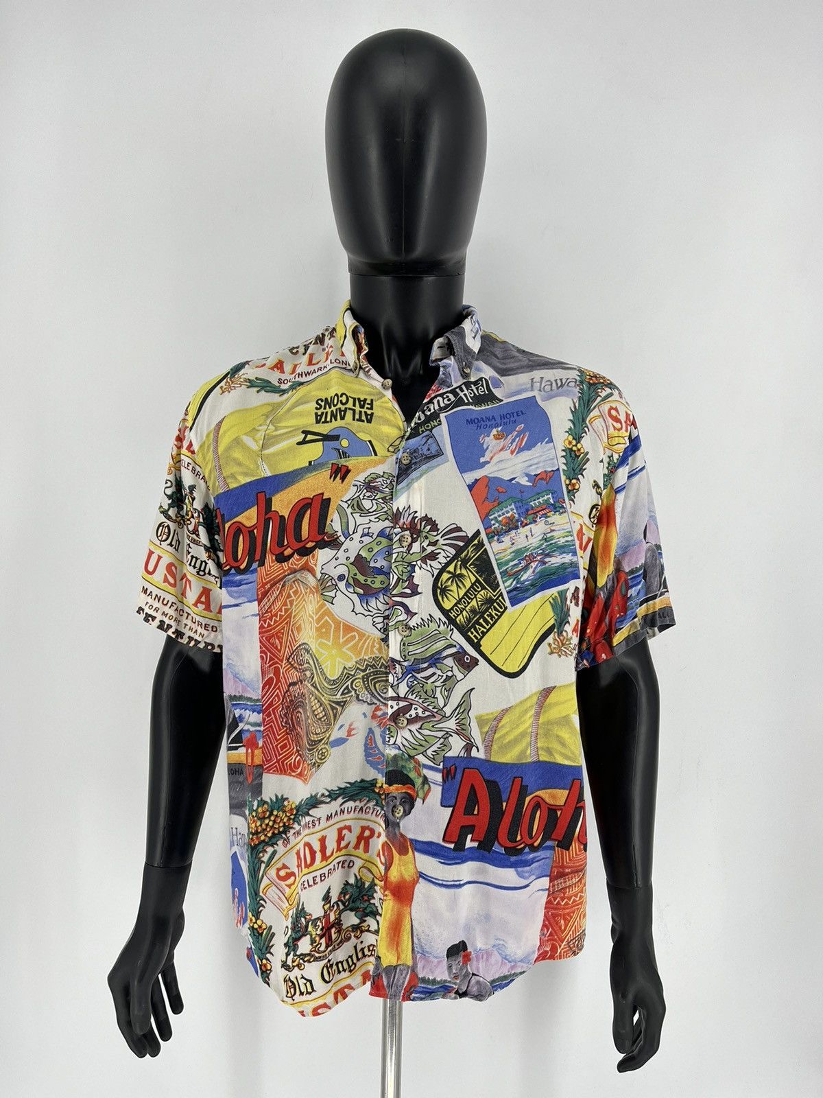 Other Vintage Art Streetwear Hawaiian Travis Scott style Size US M / EU 48-50 / 2 - 2 Thumbnail
