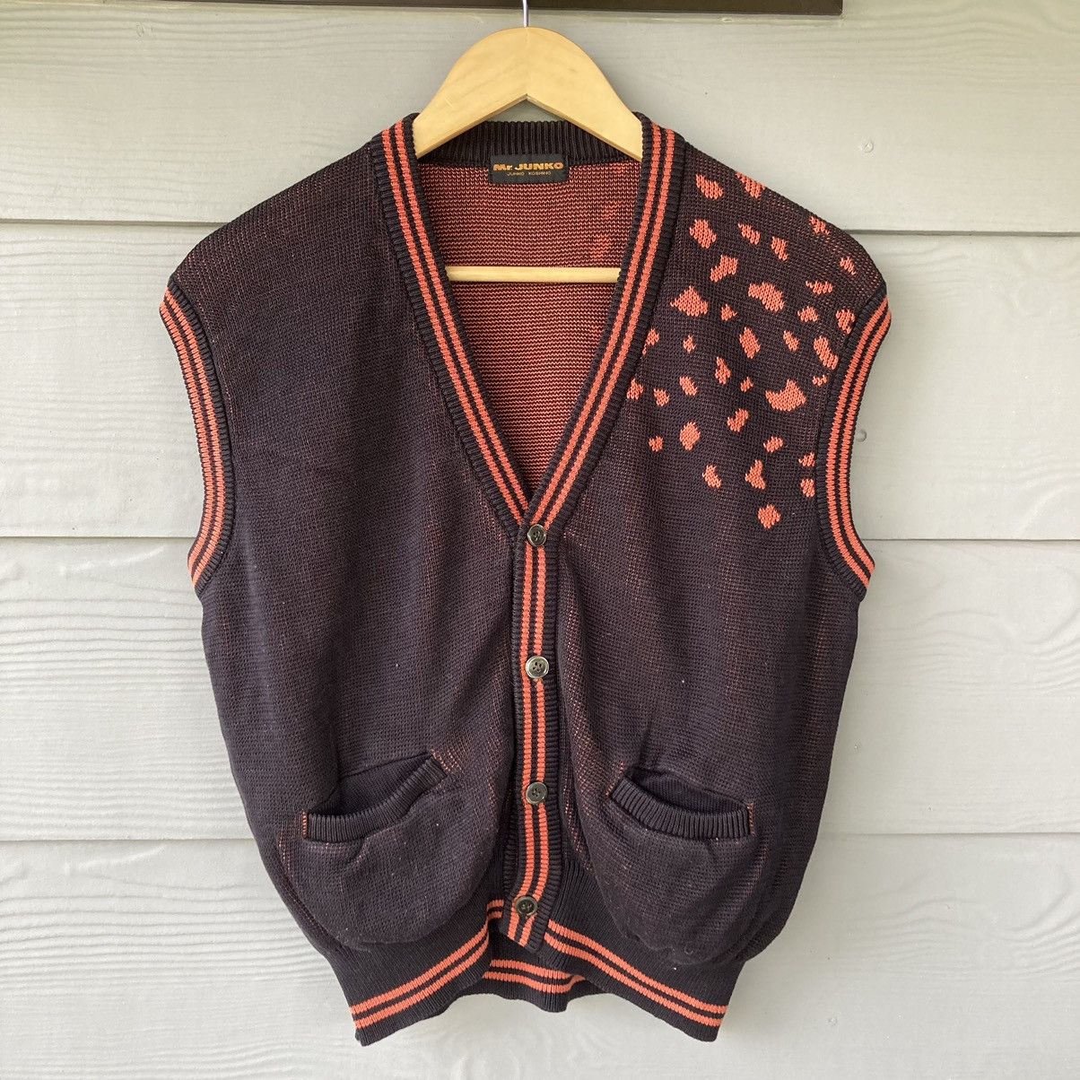 Vintage Mr Junko Black Cardigan