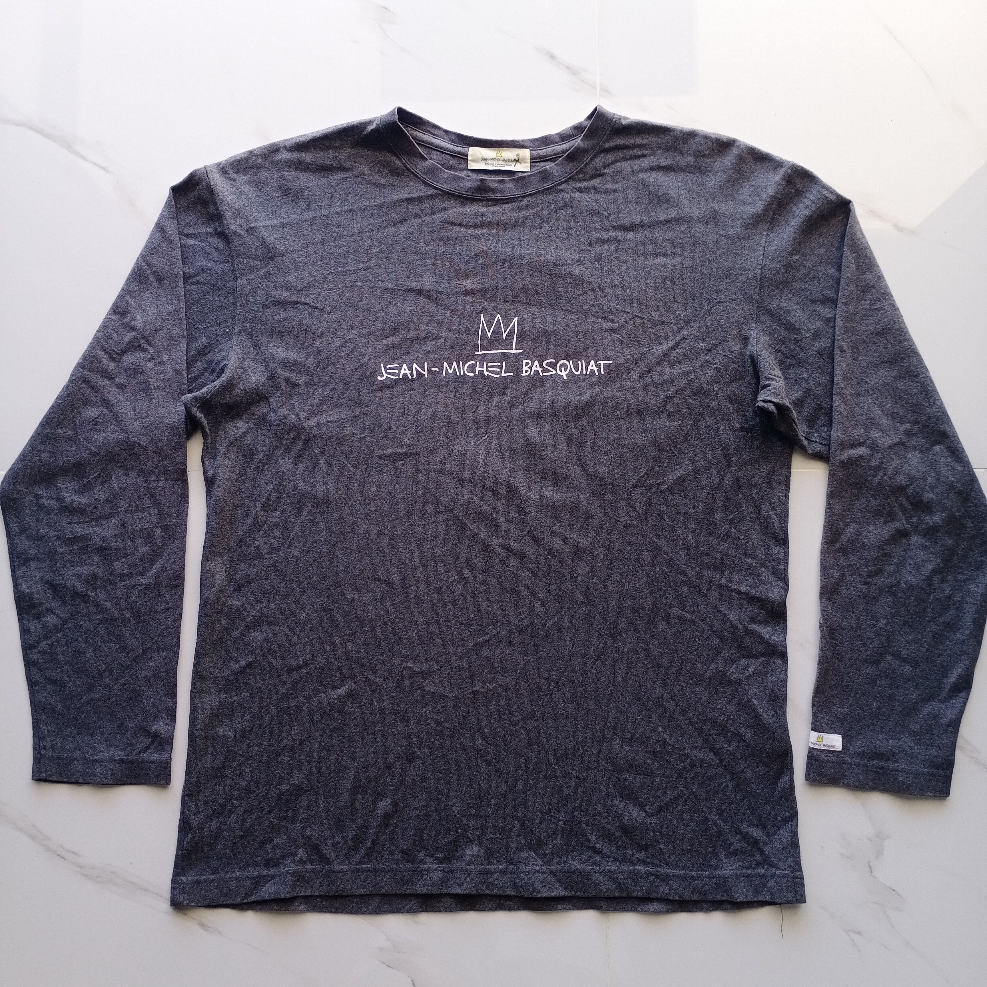 Jean-Michel Basquiat Vintage Jean Michel Basquiat Evil thoughts Revenge Art Tee Size US M / EU 48-50 / 2 - 2 Thumbnail