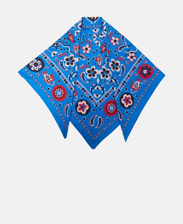 Tory Burch Silk square scarf Size ONE SIZE - 1 Thumbnail