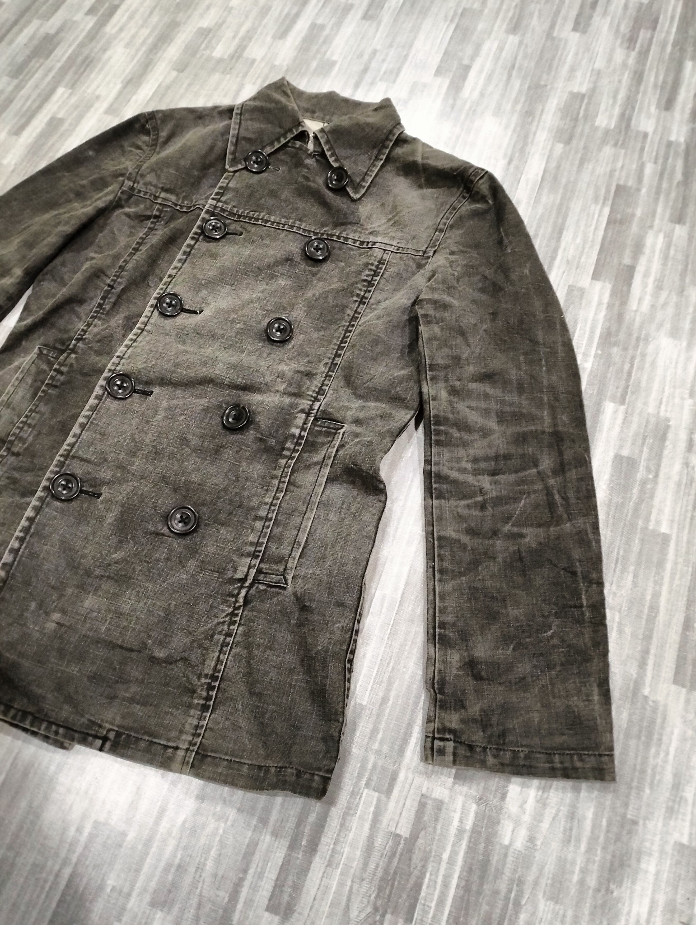 The Difference The Difference Rupert Double Breasted Jacket Stonewash Size US M / EU 48-50 / 2 - 5 Thumbnail