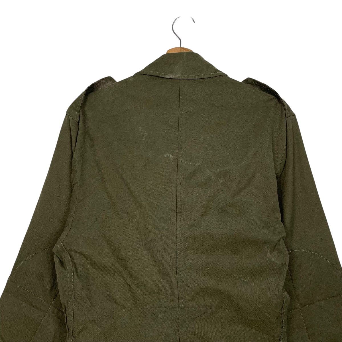 Vintage Vintage Olive Drab Italian Army Surplus Field Jacket Size US S / EU 44-46 / 1 - 8 Thumbnail