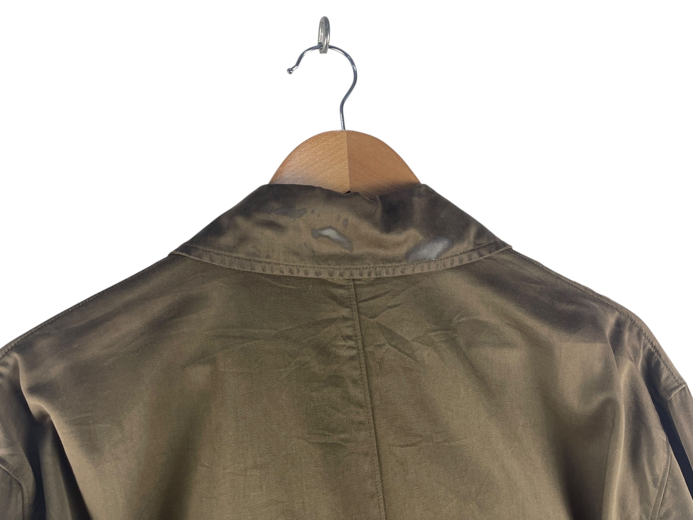 Stone Island Vintage Stone Island Raso Gommato Jacket – Made in Italy Size L / US 10 / IT 46 - 19 Thumbnail