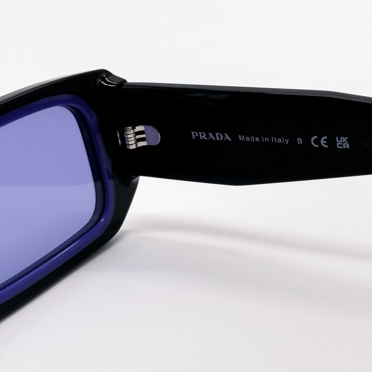 Prada NEW PRADA SPR 06Y 02Z01O SQUARE BLACK PR 06YZ SUNGLASSES Size ONE SIZE - 10 Thumbnail